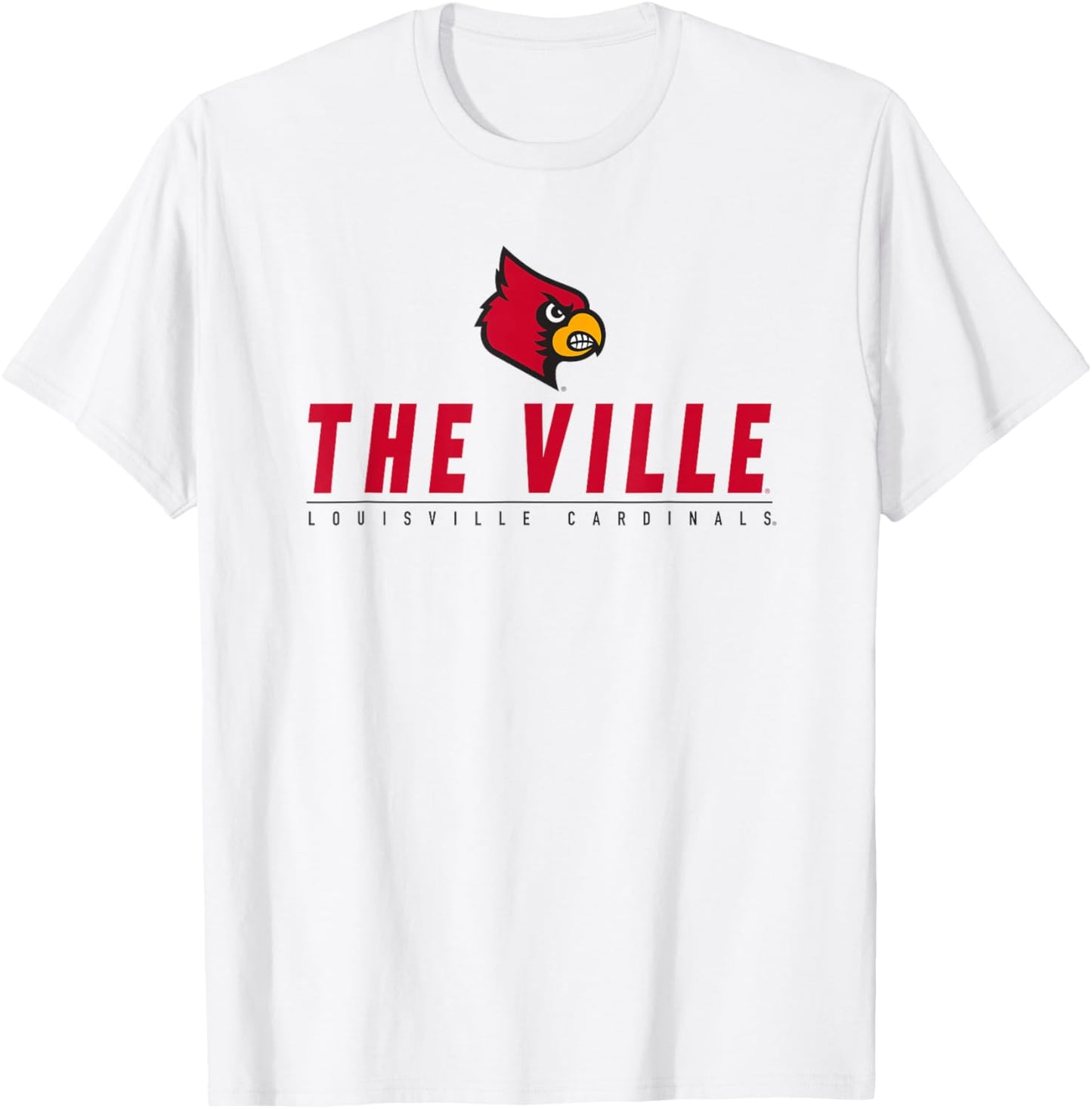 University of Louisville Cardinals School Spirit T-Shirt - T-Shirt | White
