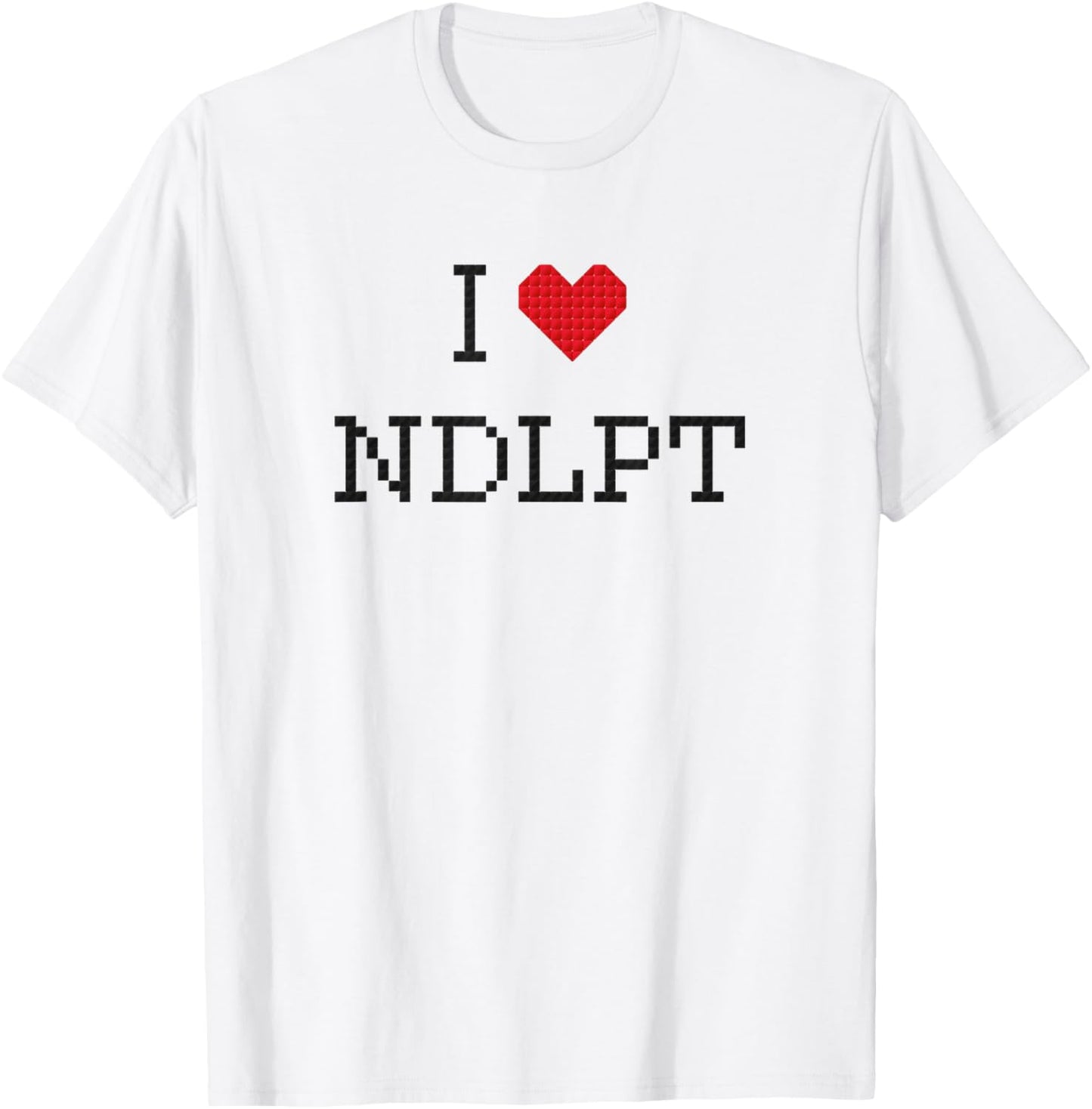 I Heart Love Needlepoint T-Shirt - T-Shirt | White