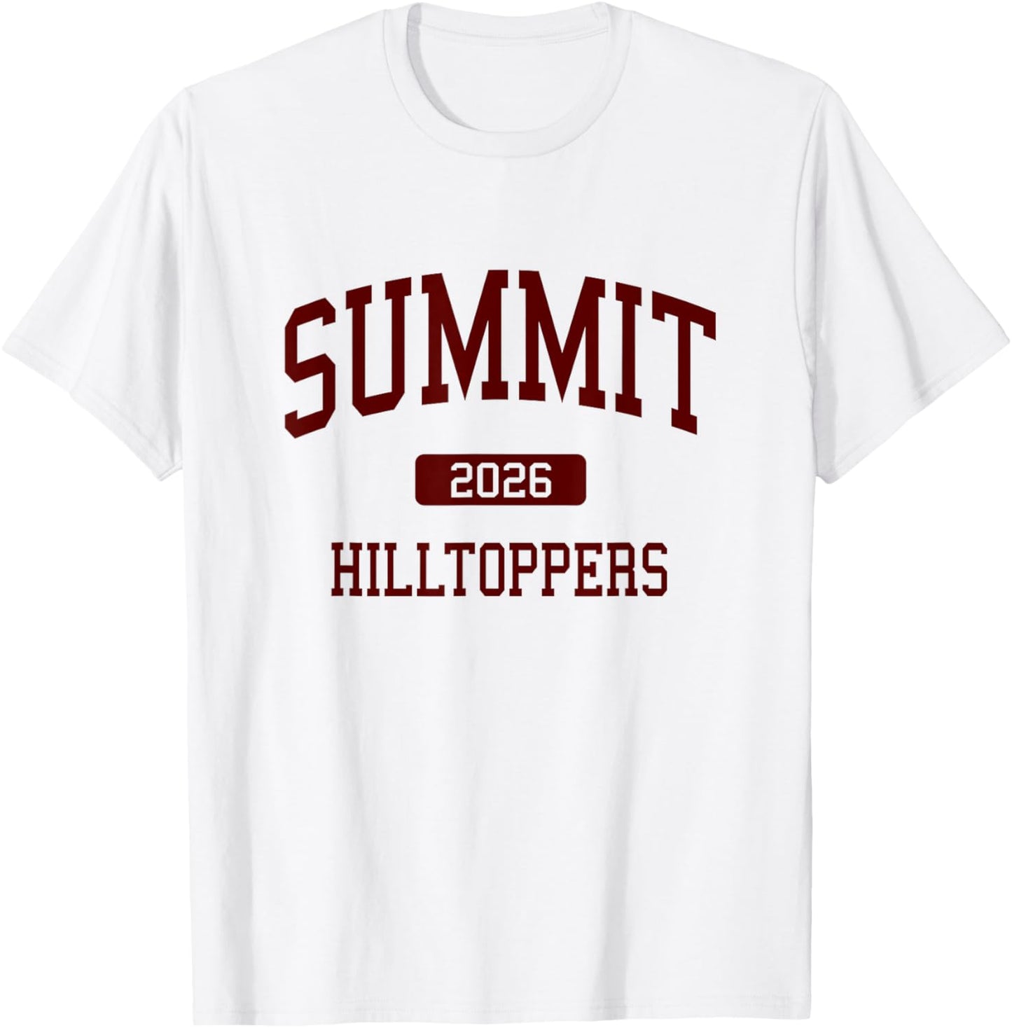 Summit High School Class of 2026 Summit NJ T-Shirt - T-Shirt | White