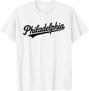 Philadelphia Brotherly Love Philly T-Shirt - T-Shirt | White
