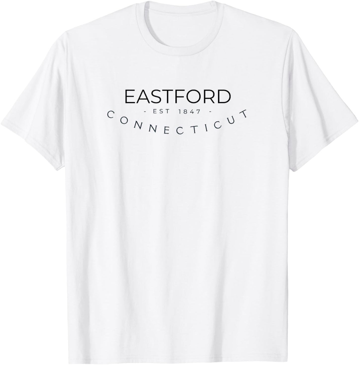 Vintage Eastford Connecticut EST 1847, CT State T-Shirt - T-Shirt | White