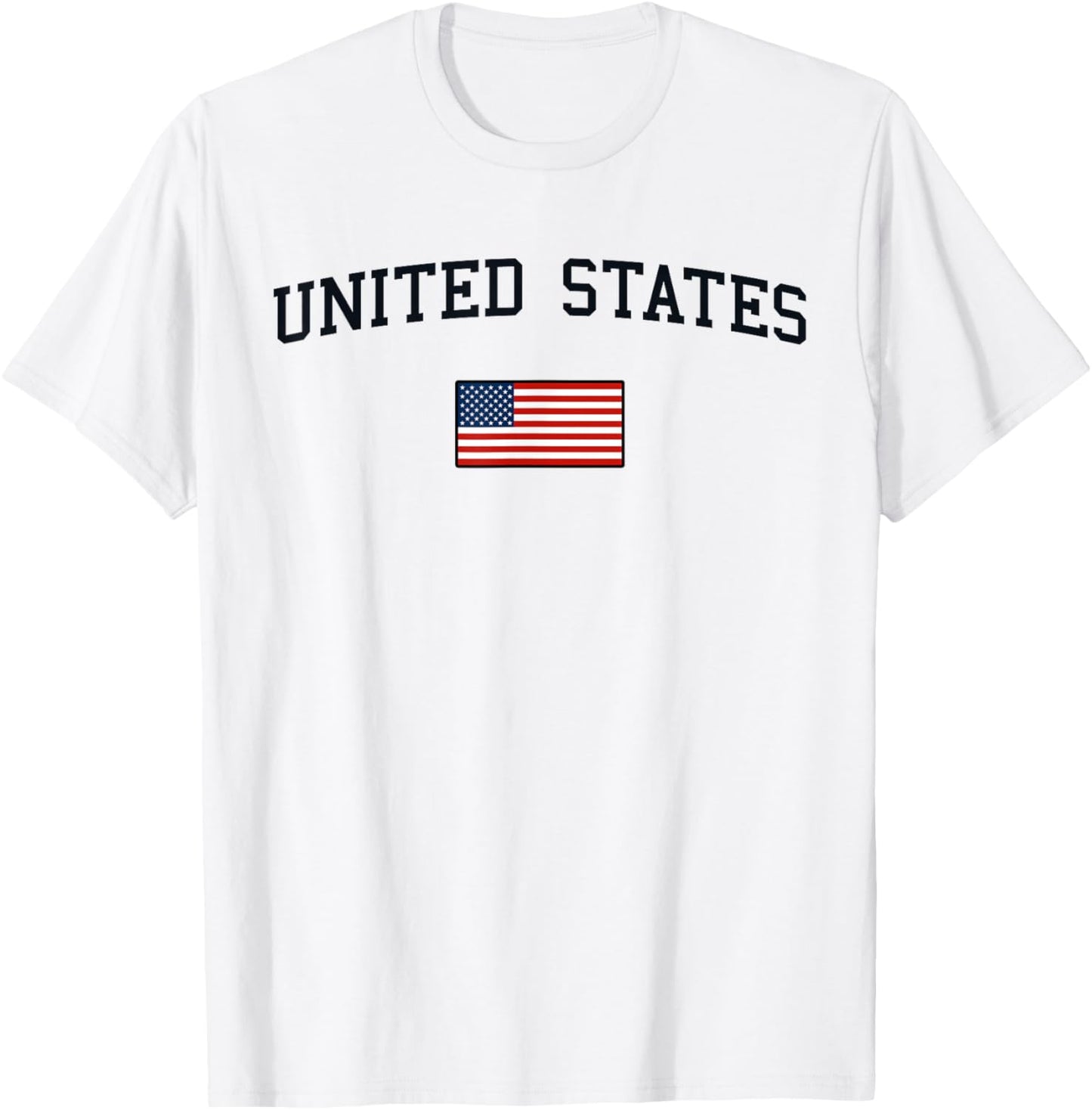 U.S. Flag Men Women Kids United States T-Shirt - T-Shirt | White