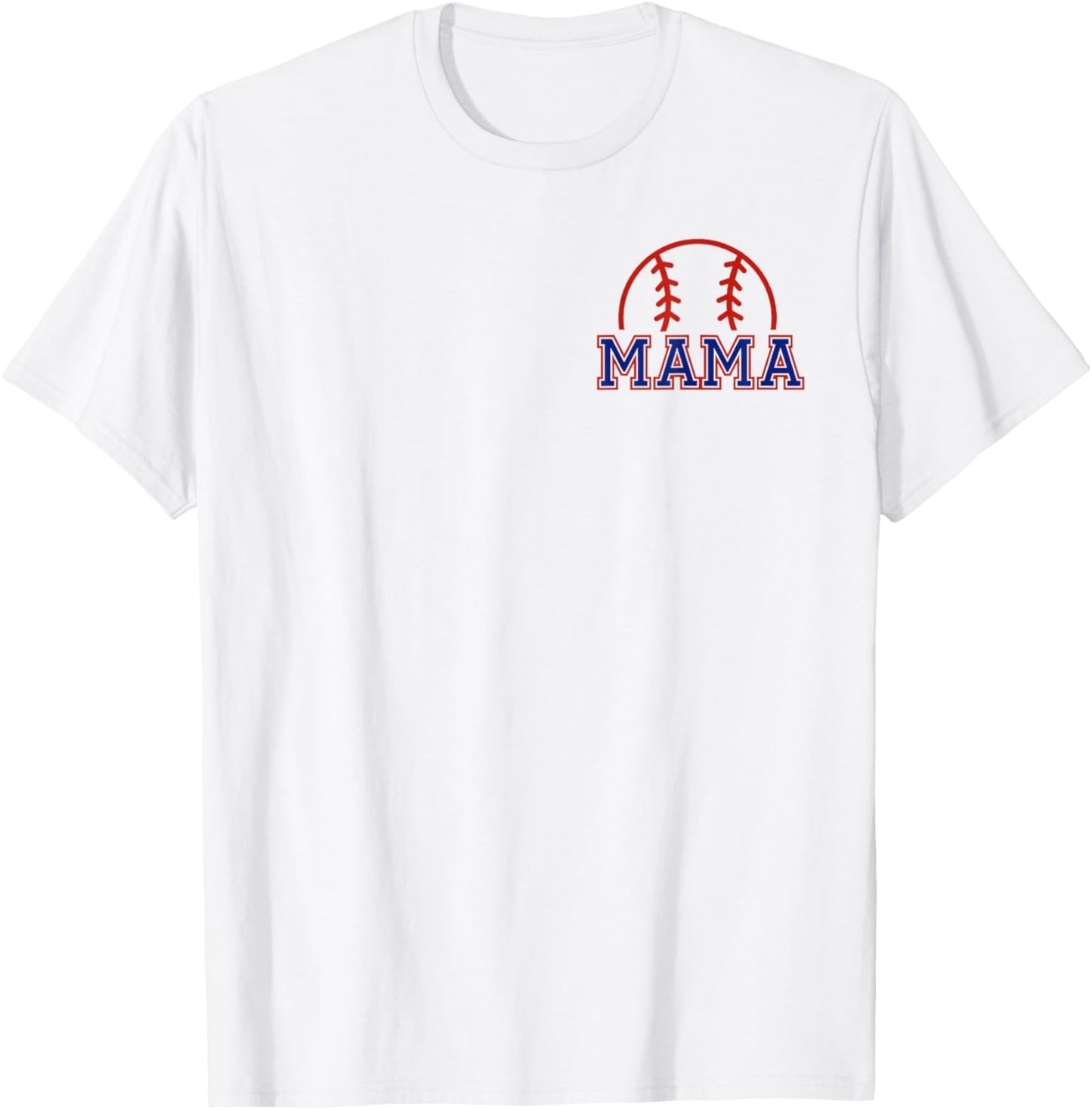 Mom of Rookie 1st Birthday Baseball Boy Family Matching T-Shirt - T-Shirt | White