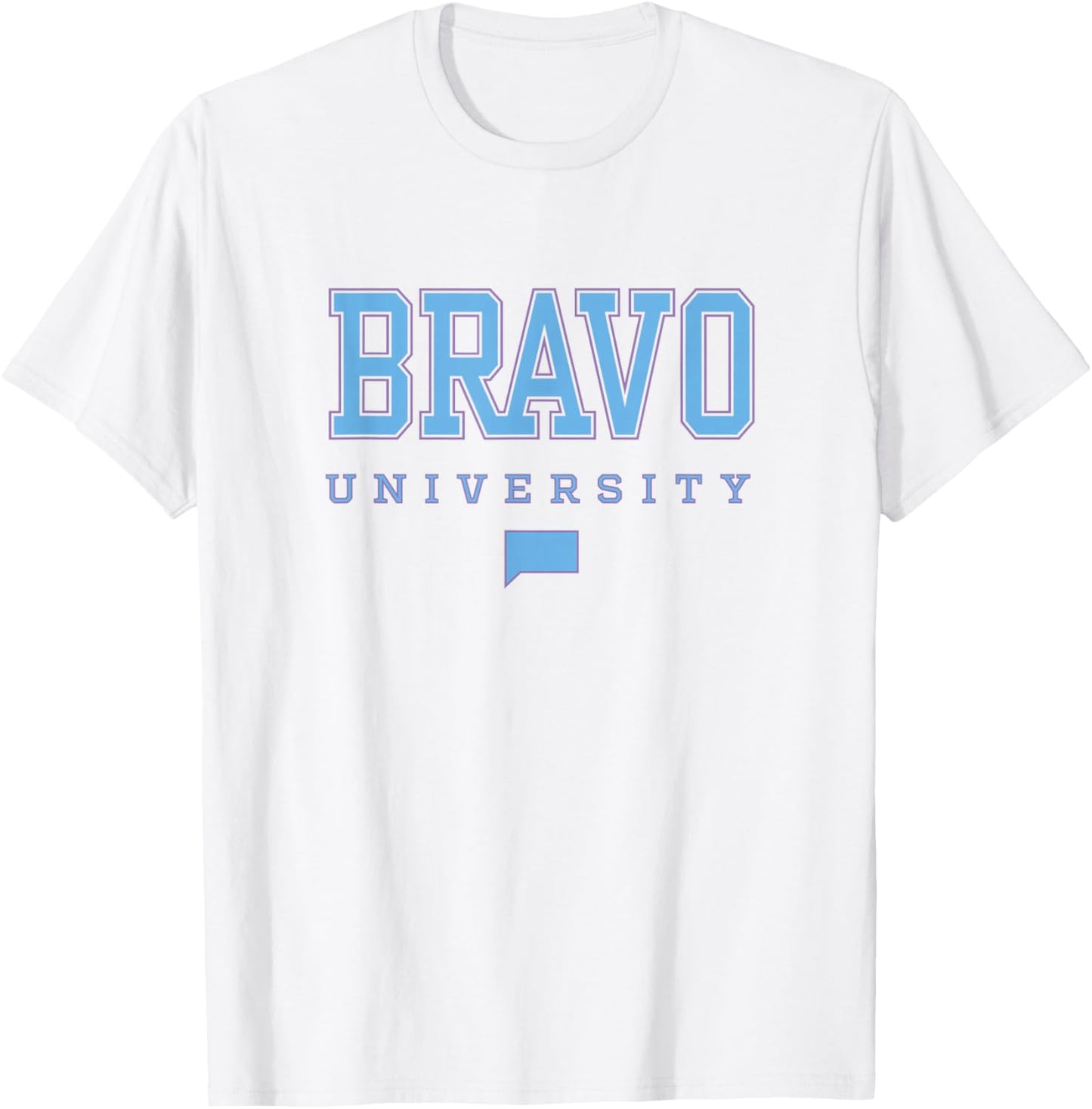 Bravo Collegiate Alumni Officially Licensed T-Shirt - T-Shirt | White