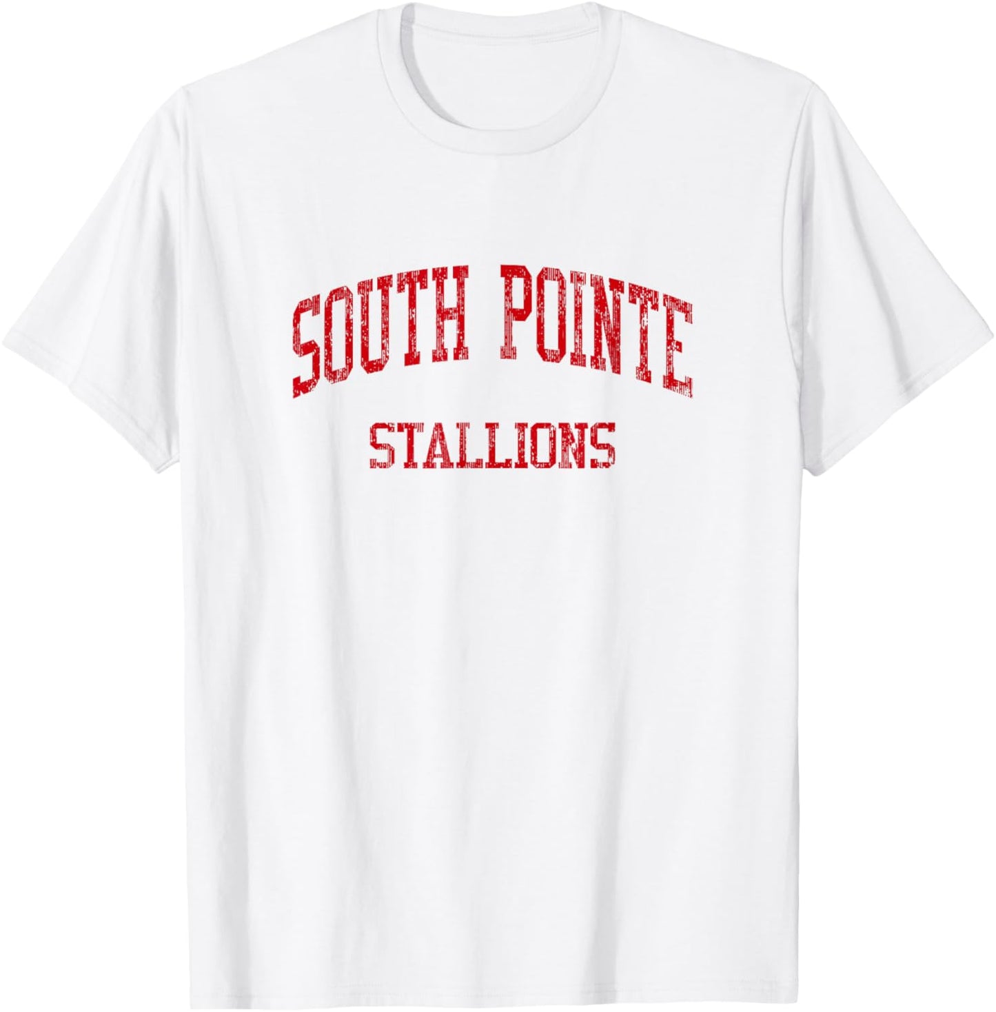 South Pointe High School HS Rock Hill SC Vintage Sports T-Shirt - T-Shirt | White