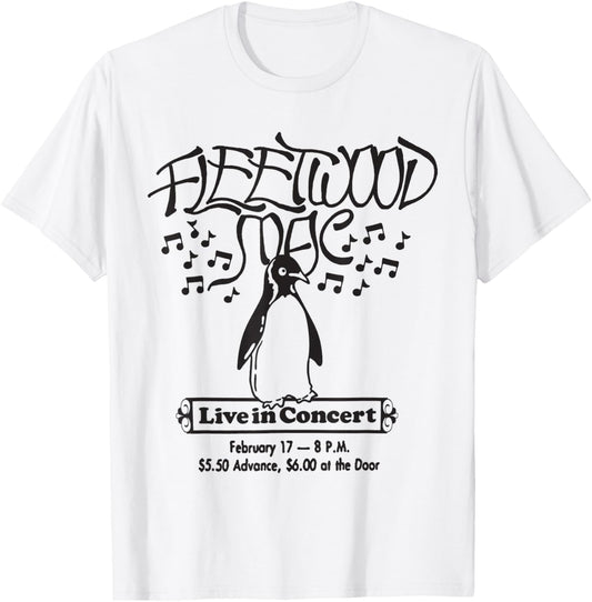 at The Door Penguin T-Shirt - T-Shirt | White