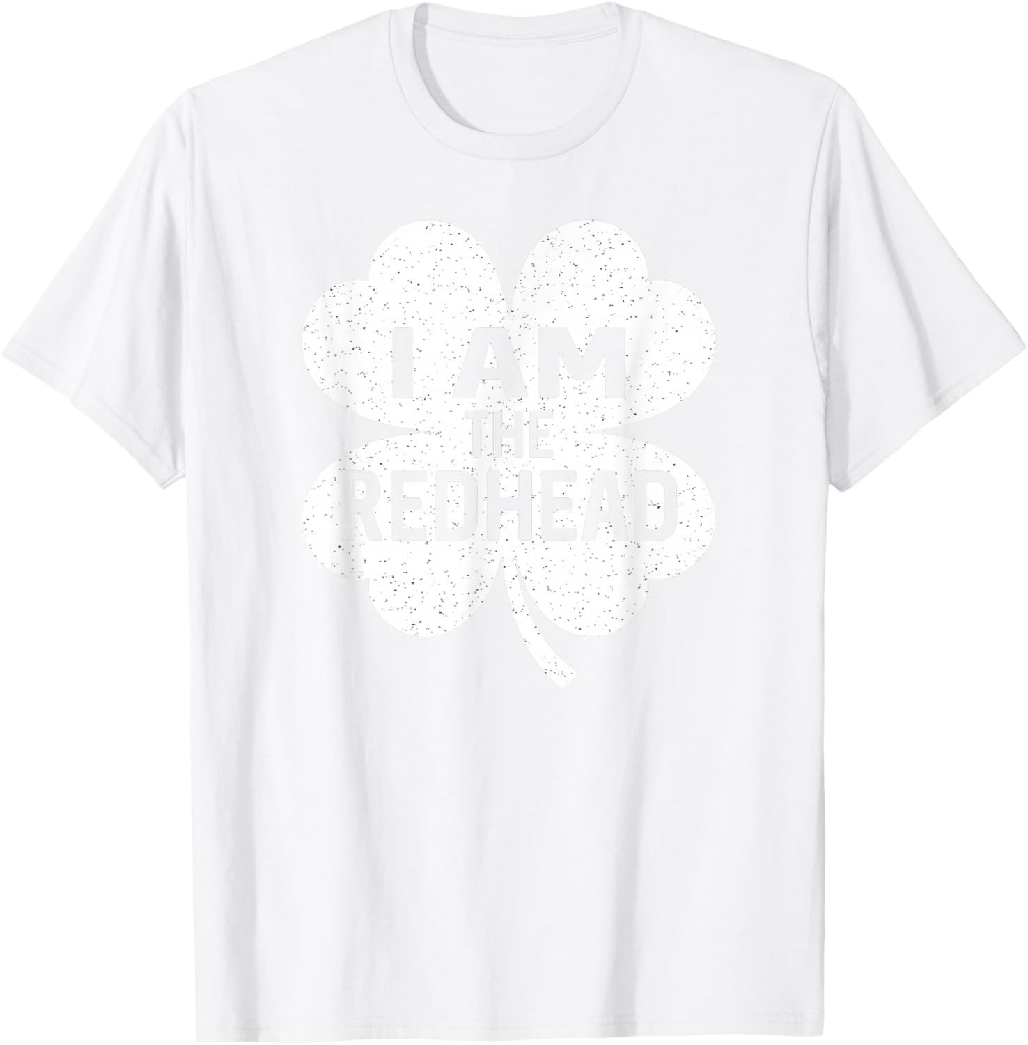 I Am The Redhead Dibs On The Redhead Funny St Patricks Day T-Shirt - T-Shirt | White
