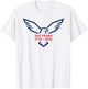 Eagle 250 Years 1776-2026 250th Birthday Minimalist Logo T-Shirt - T-Shirt | White