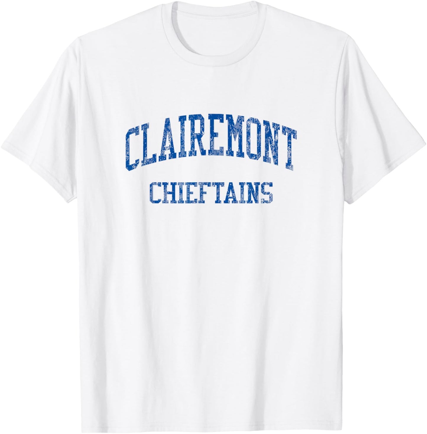 Clairemont High School HS San Diego CA Vintage Sports T-Shirt - T-Shirt | White