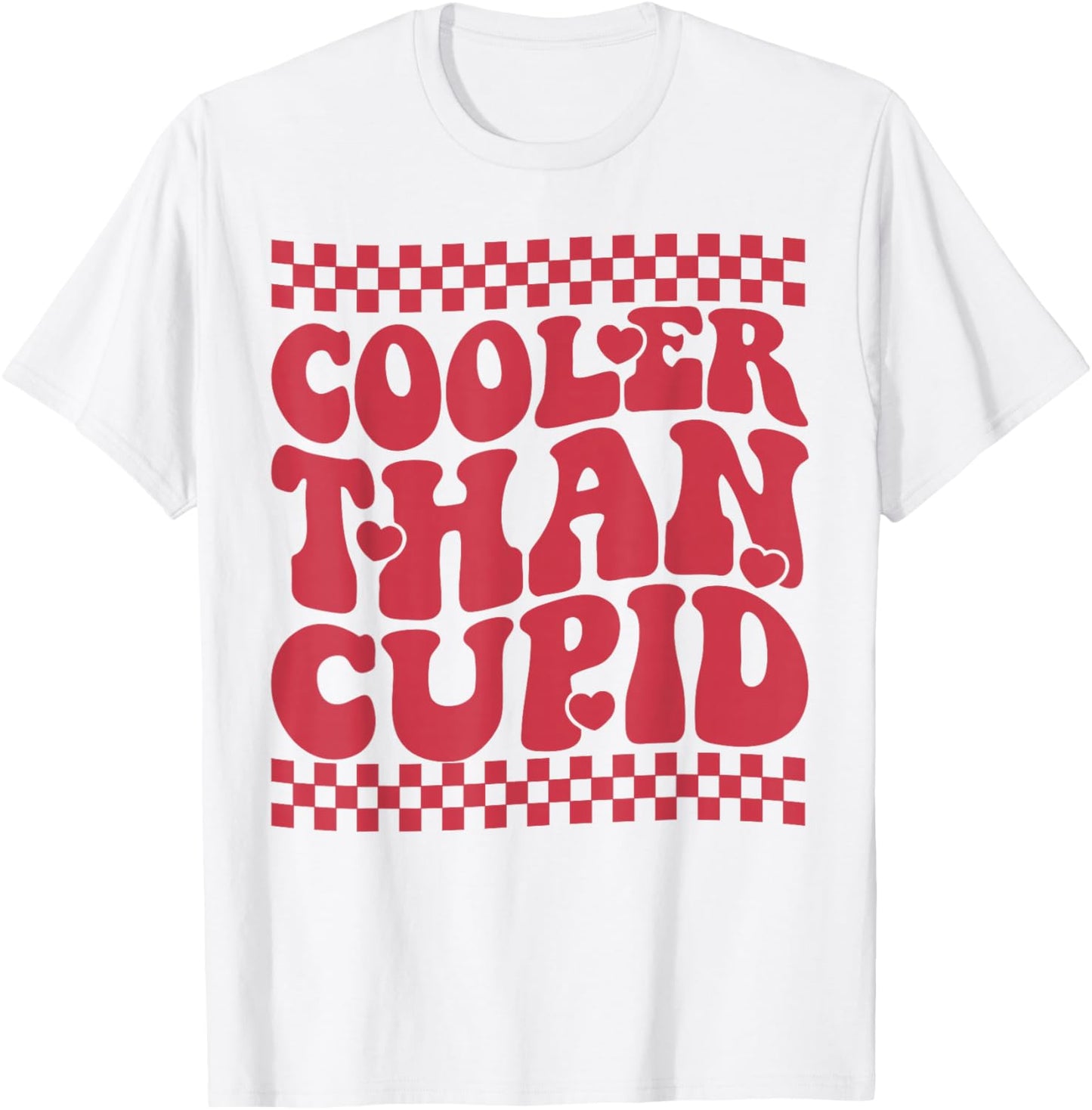 Cooler Than Cupid Cute Valentine's Day Kids Boys Girls T-Shirt - T-Shirt | White