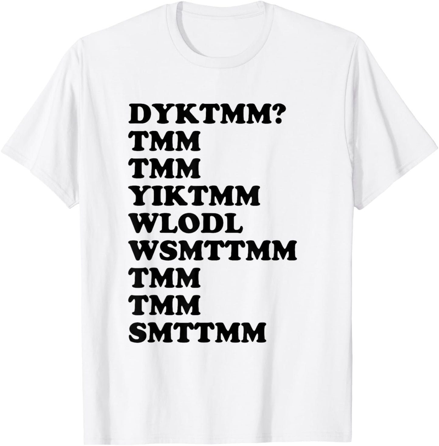 Do You Know The Muffin Man DYKTMM Nostalgic Saying Quote T-Shirt - T-Shirt | White