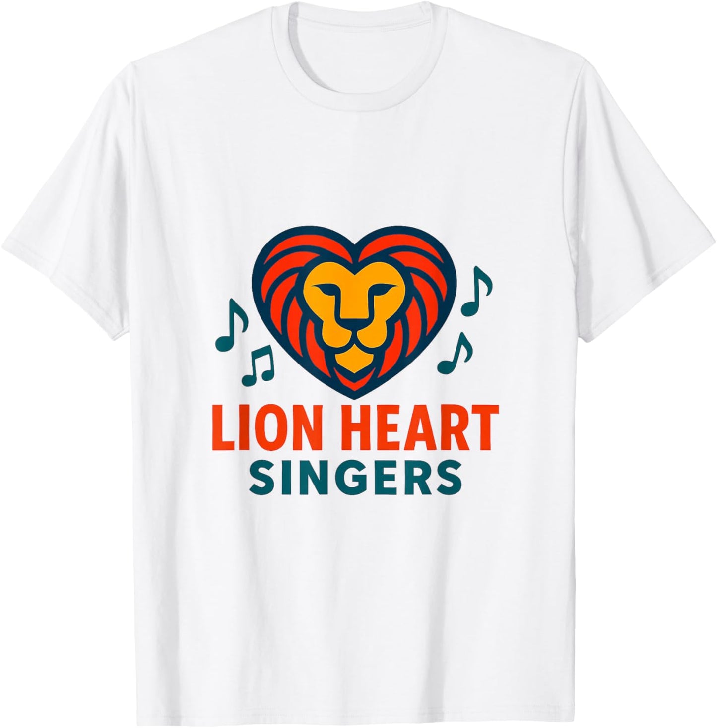 Lion Heart Singers T-Shirt - T-Shirt | White