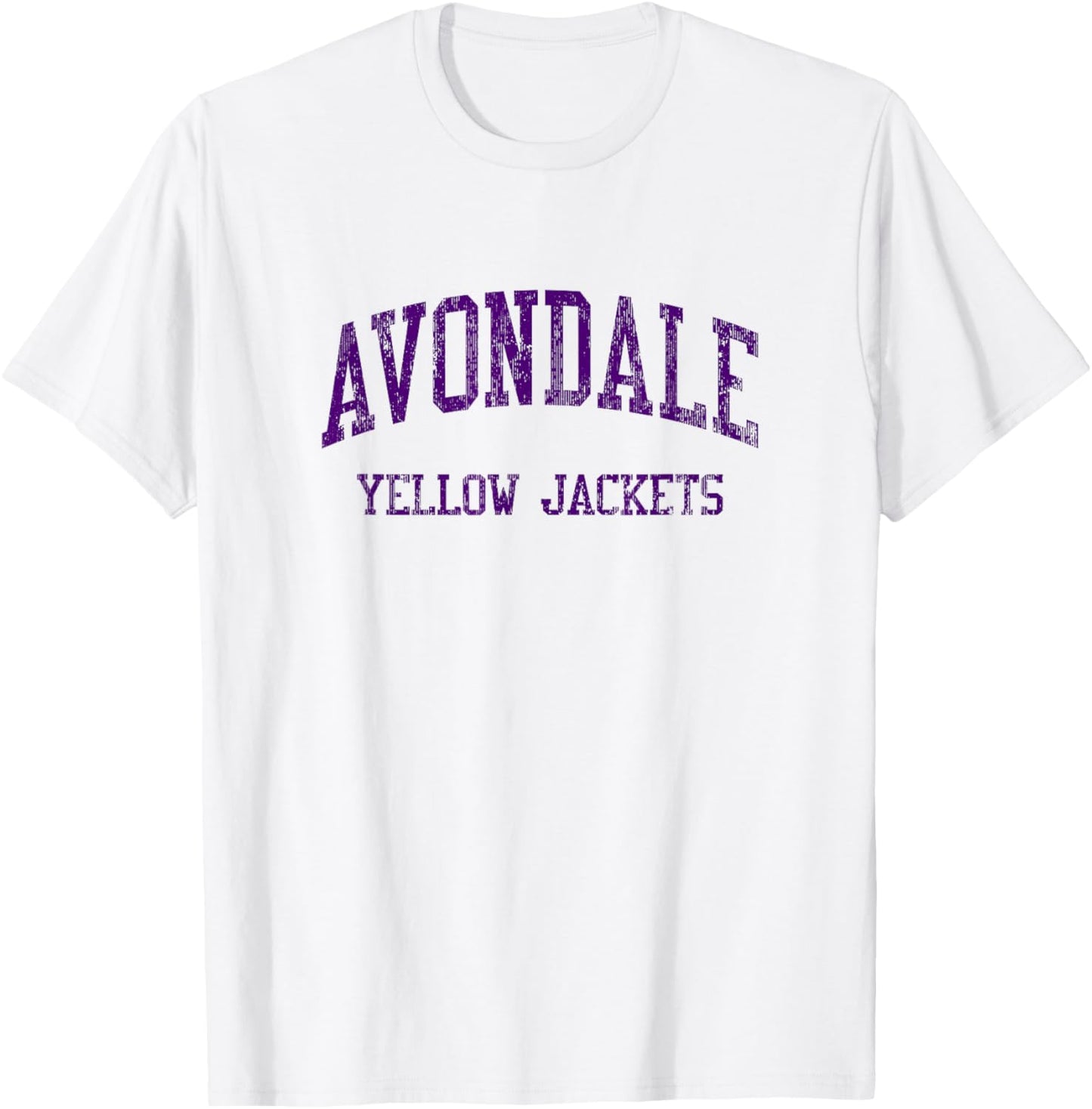 Avondale High School HS Auburn Hills MI Vintage Sports T-Shirt - T-Shirt | White