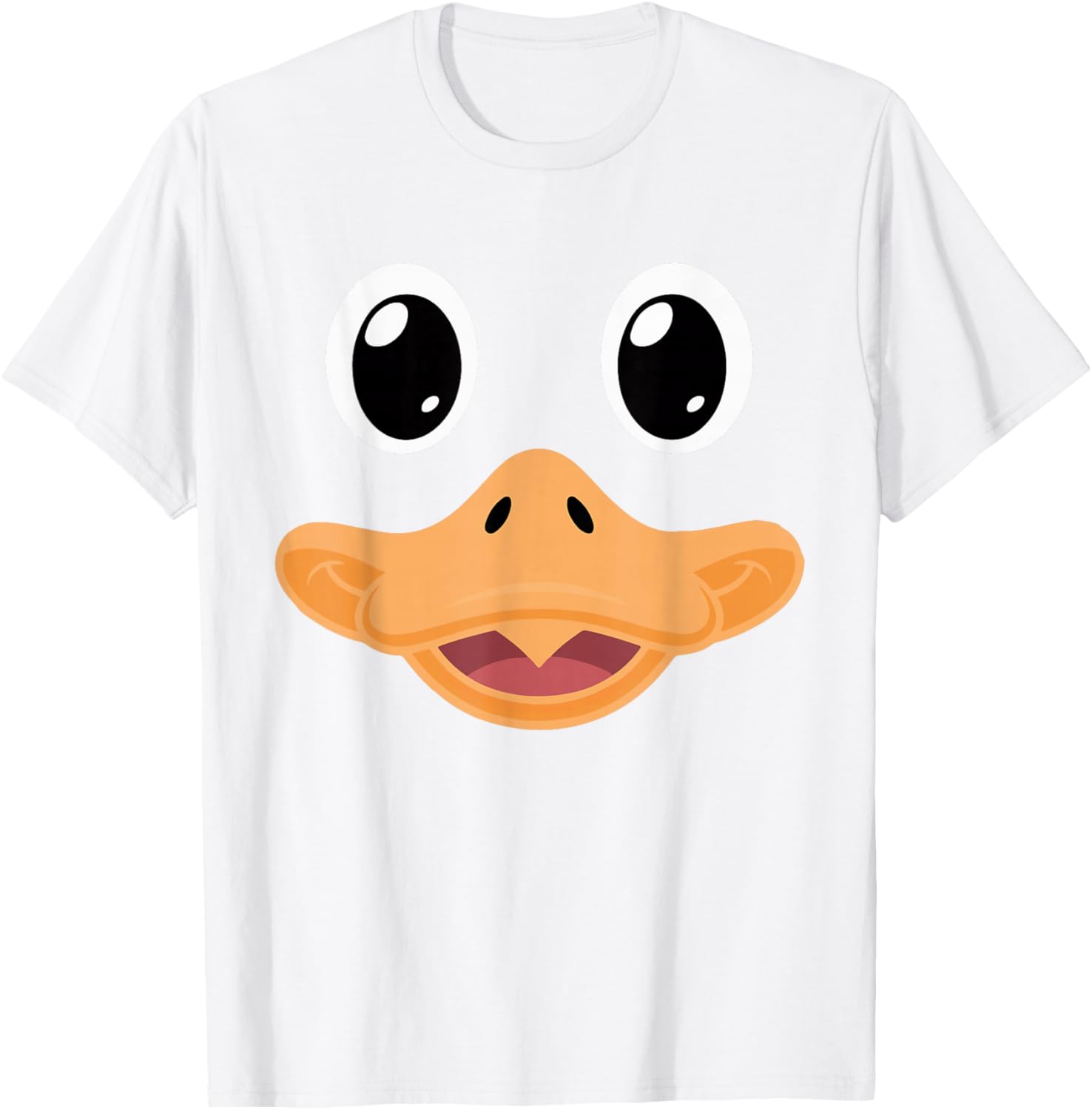 Duck Face Halloween Costume Birthday Idea Cute Funny T-Shirt - T-Shirt | White