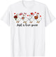 Valentine Just A Love Goose Funny Goose Hearts T-Shirt - T-Shirt | White