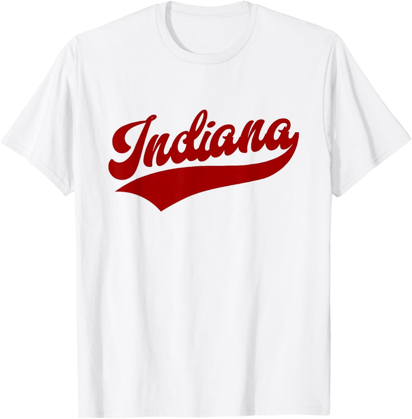 Indiana - Throwback Design - Classic T-Shirt - T-Shirt | White