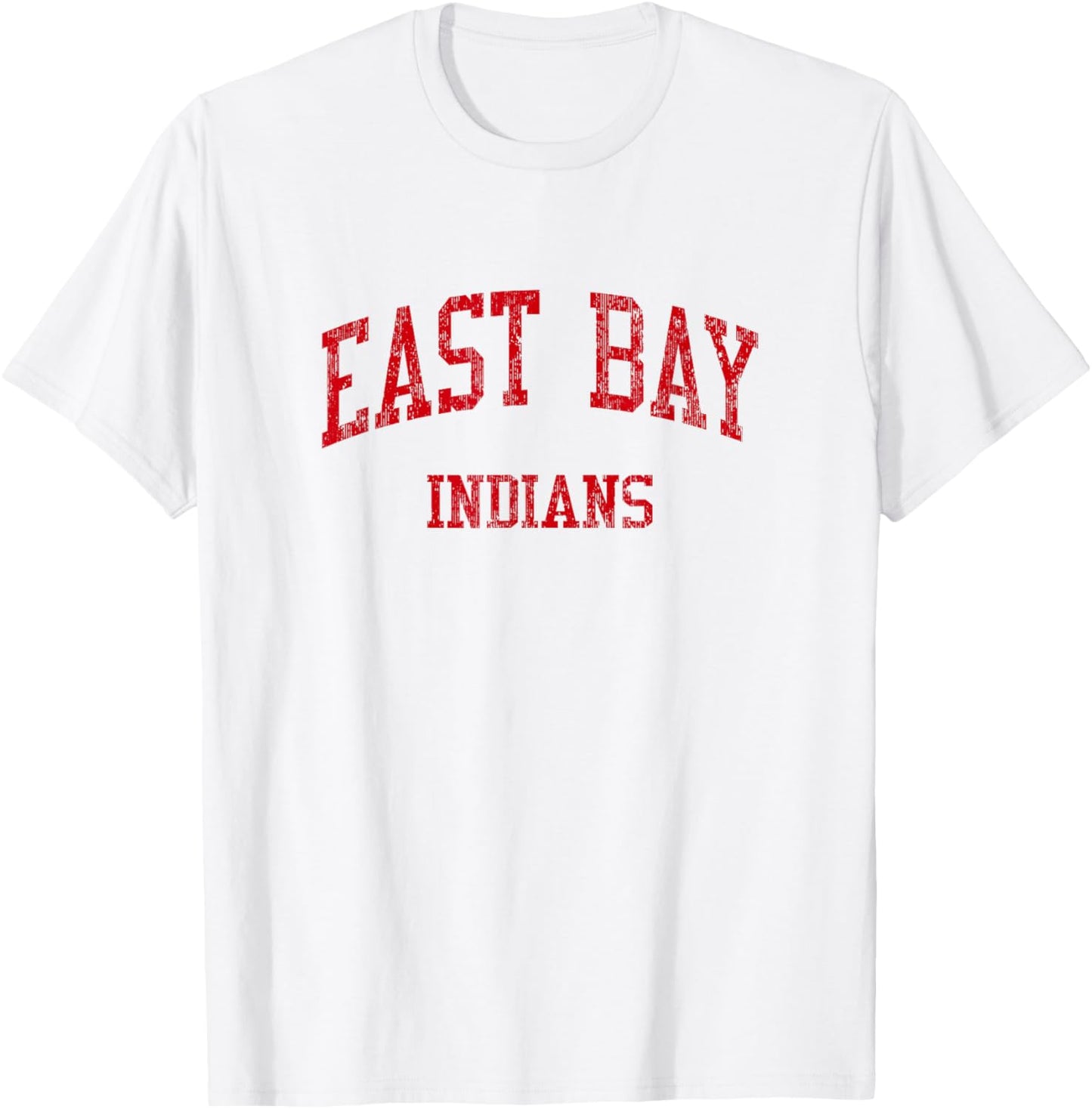 East Bay High School HS Gibsonton FL Vintage Sports T-Shirt - T-Shirt | White