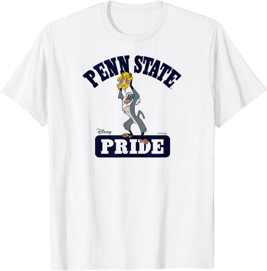 Penn State Nittany Lions Lion King Pride Gray T-Shirt - T-Shirt | White