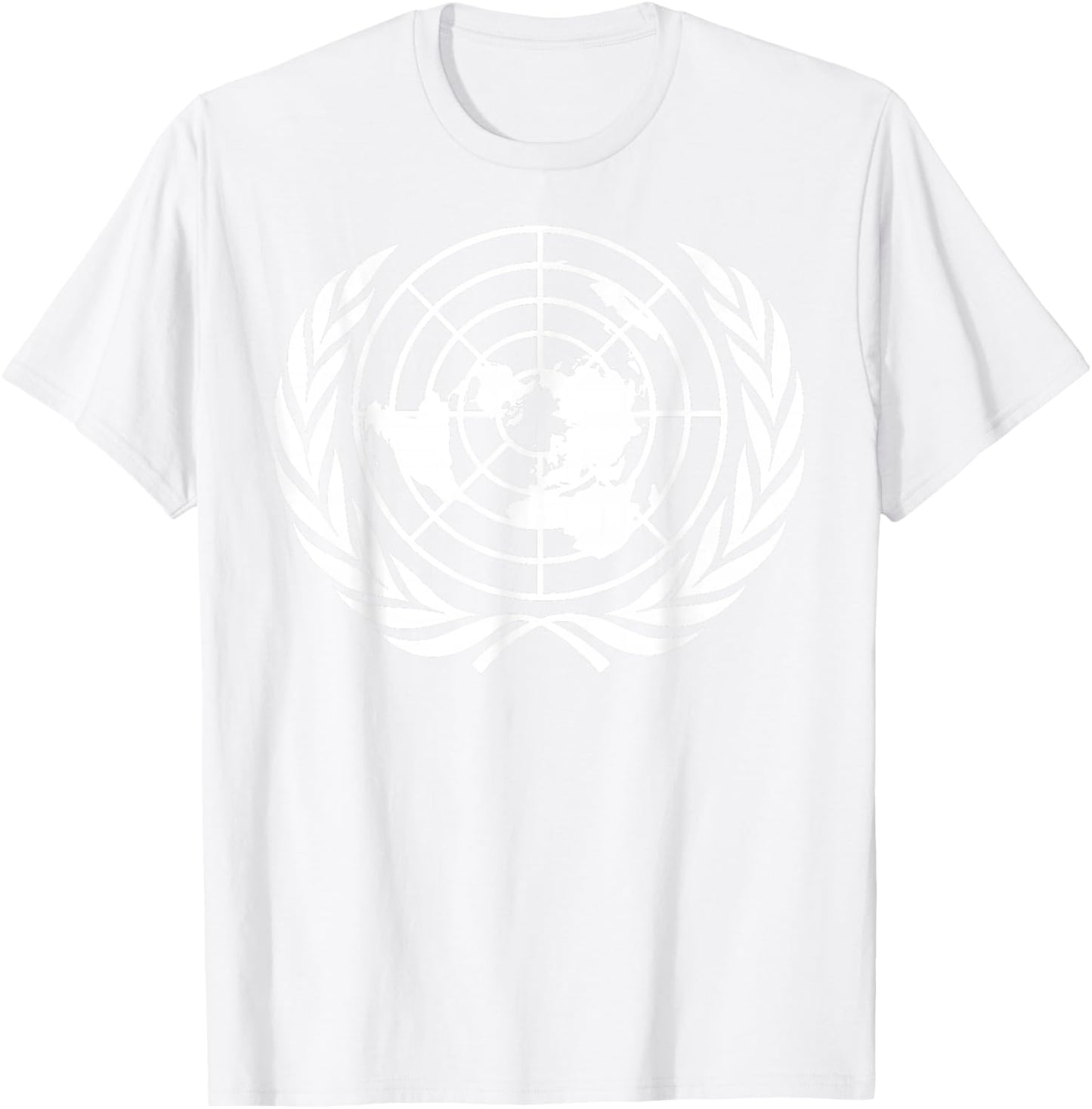 United Nations Flag T-Shirt - T-Shirt | White