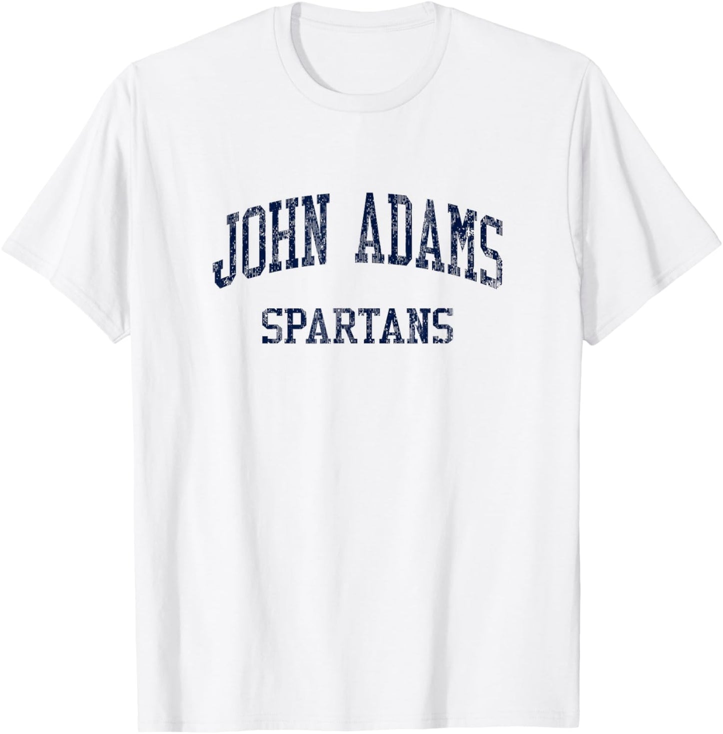 John Adams High School HS Ozone Park NY Vintage Sports T-Shirt - T-Shirt | White