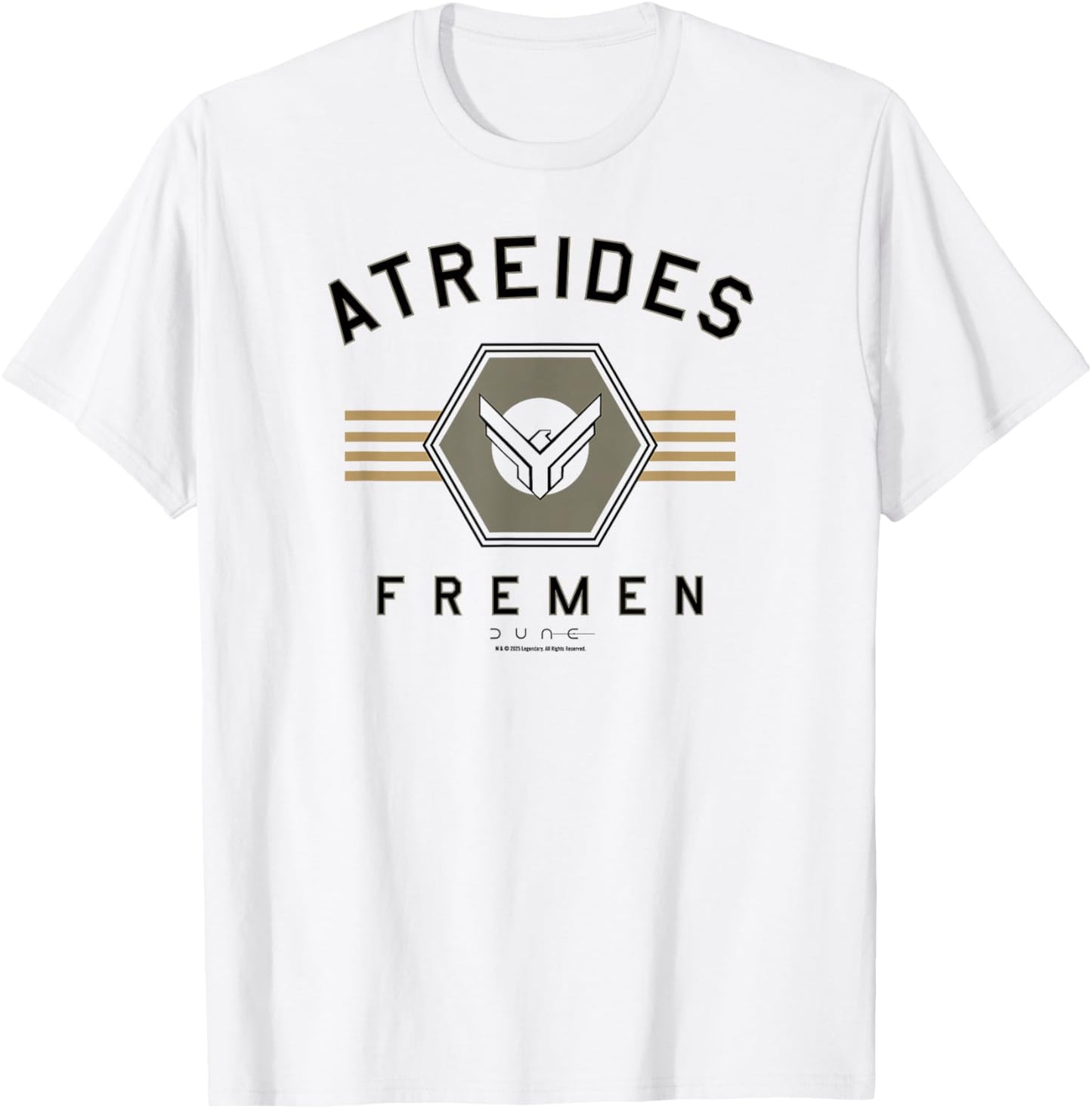 Dune Atreides Fremen Officially Licensed T-Shirt - T-Shirt | White