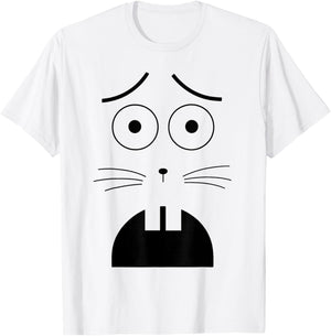 Jasper Rabbit Halloween Costume Funny Boo JEE Boojee Meme T-Shirt - T-Shirt | White