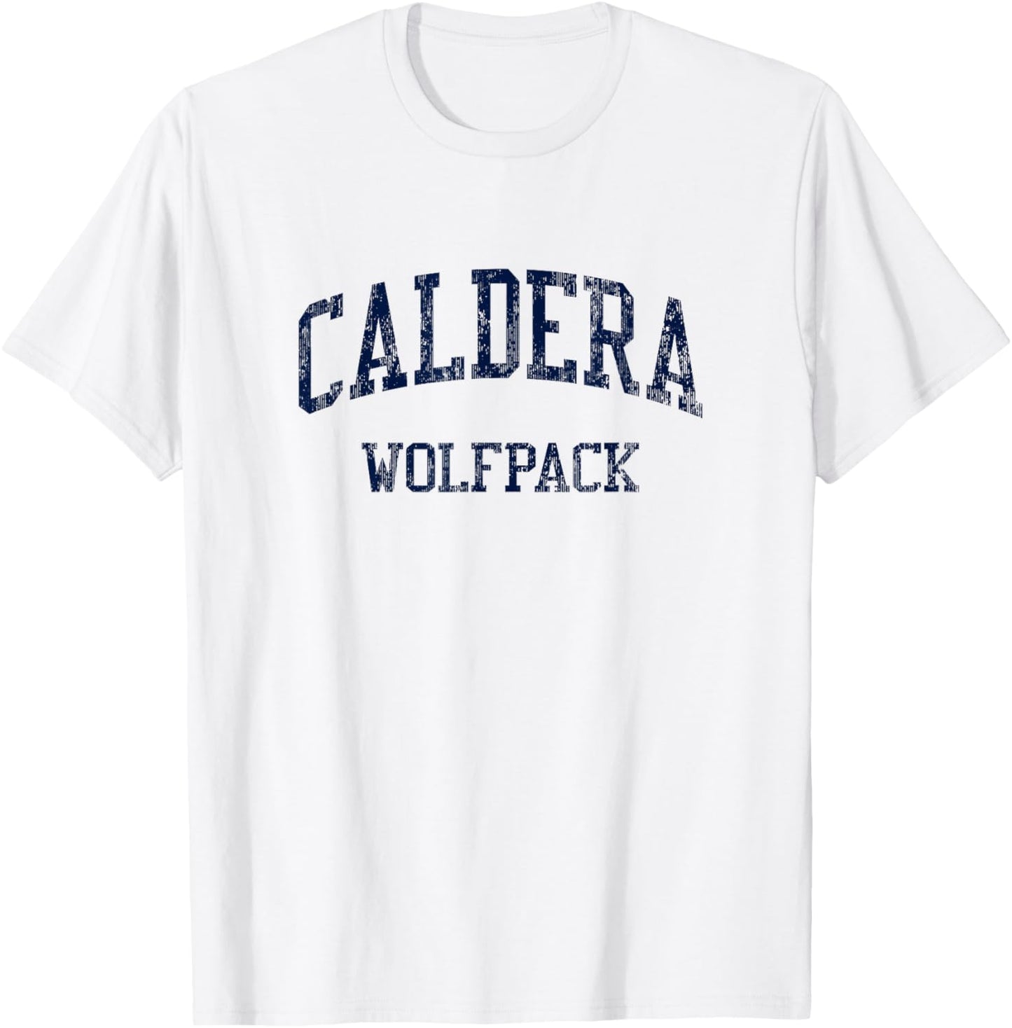 Caldera High School HS Bend OR Vintage Sports T-Shirt - T-Shirt | White
