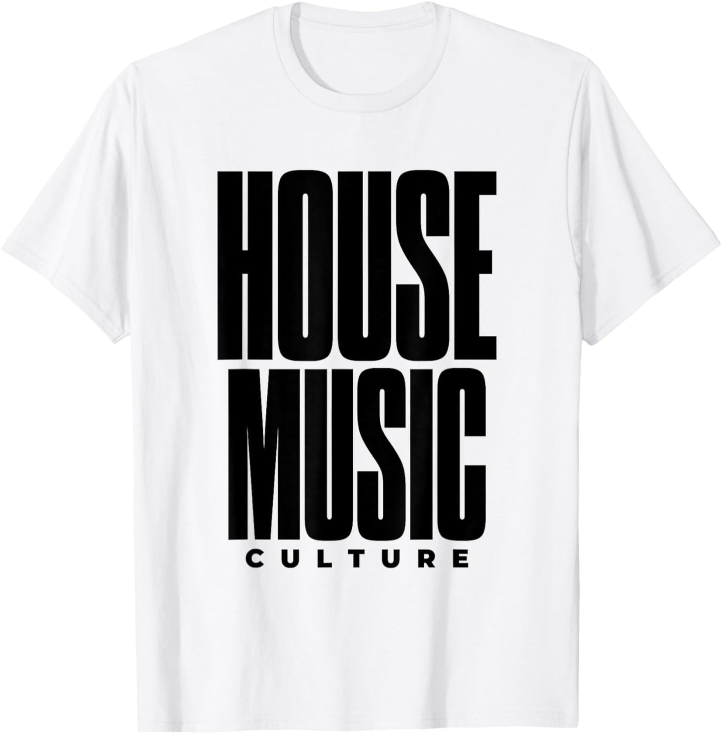 House Music Culture - EDM DJ T-Shirt - T-Shirt | White
