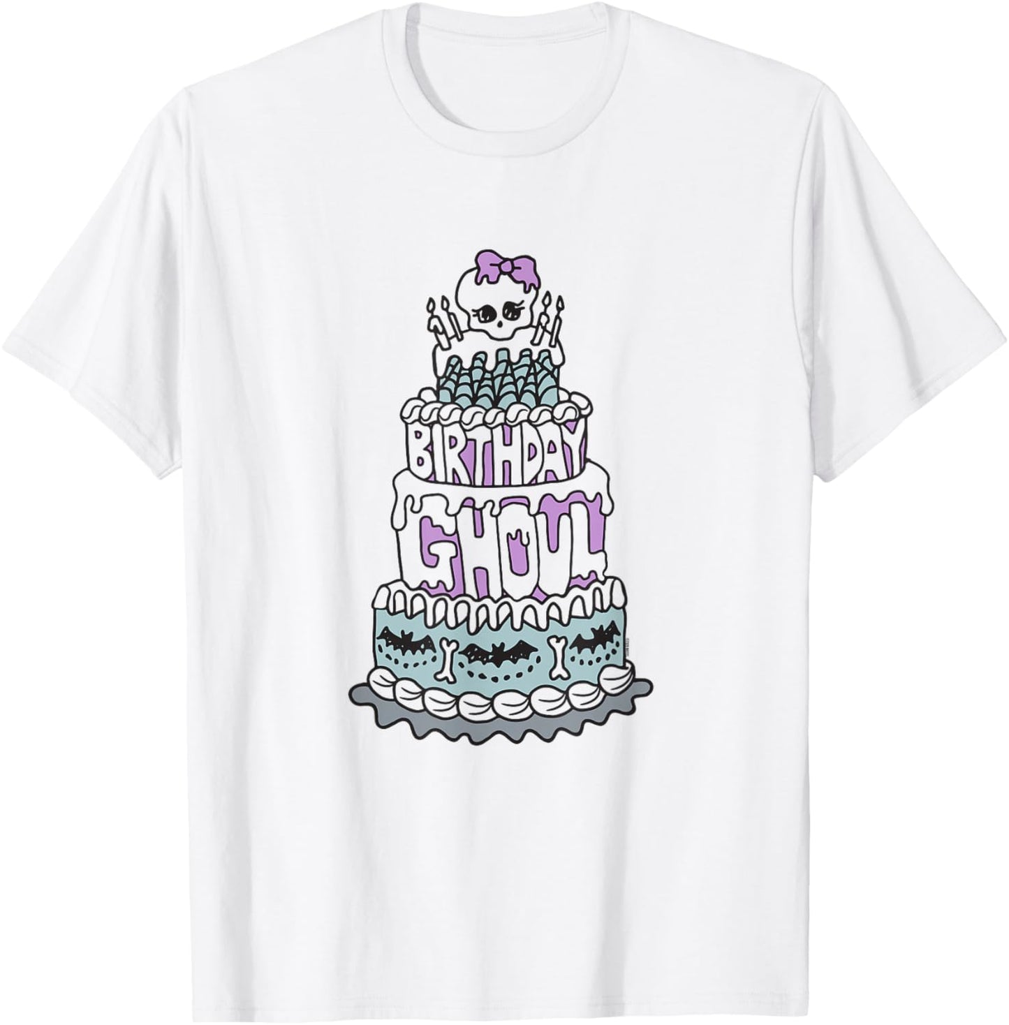 Monster High Birthday Ghoul T-Shirt - T-Shirt | White