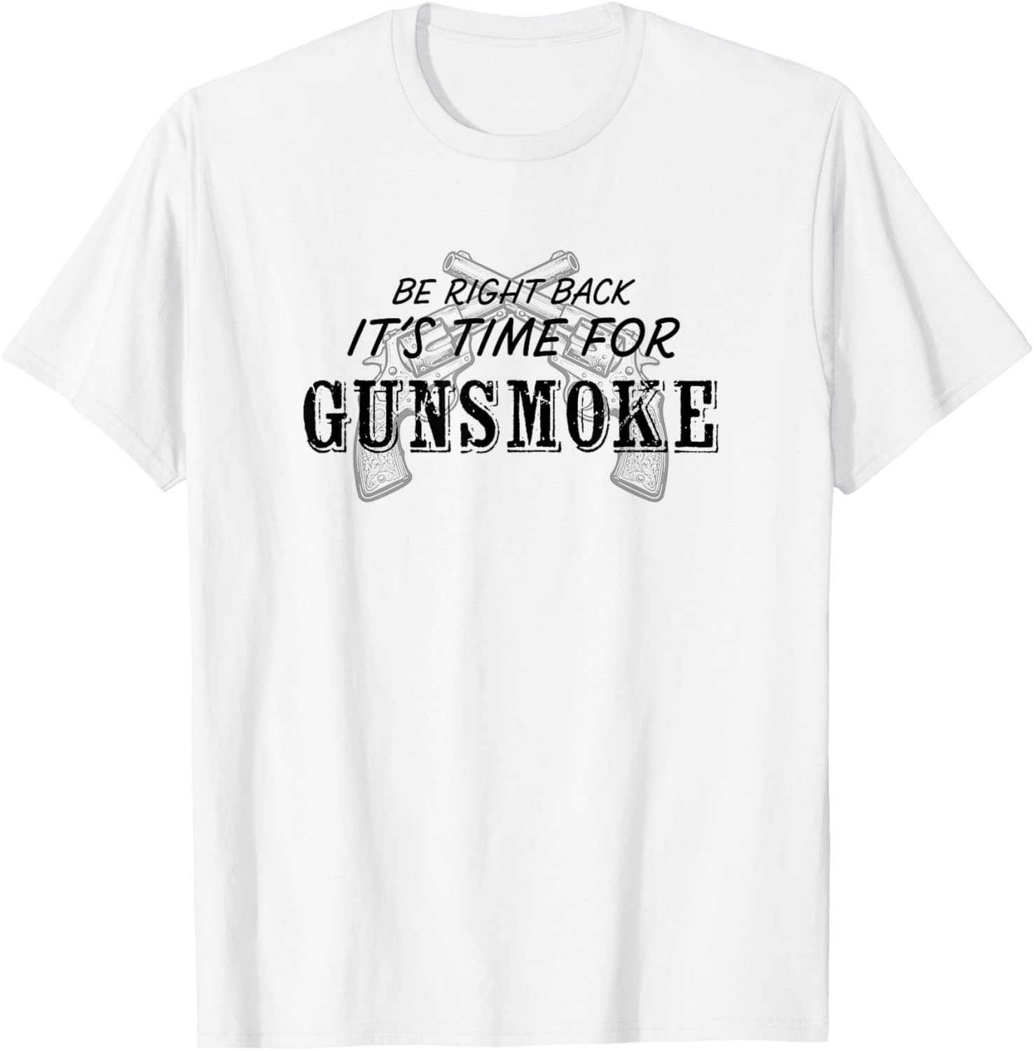 Gunsmoke T-Shirt - T-Shirt | White