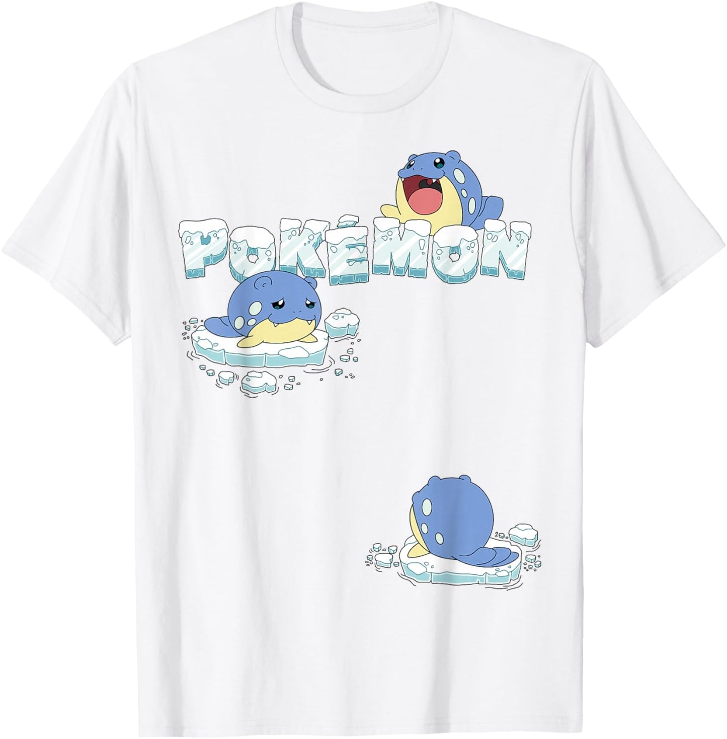 Pokémon - Spheal Ice Pokémon T-Shirt - T-Shirt | White
