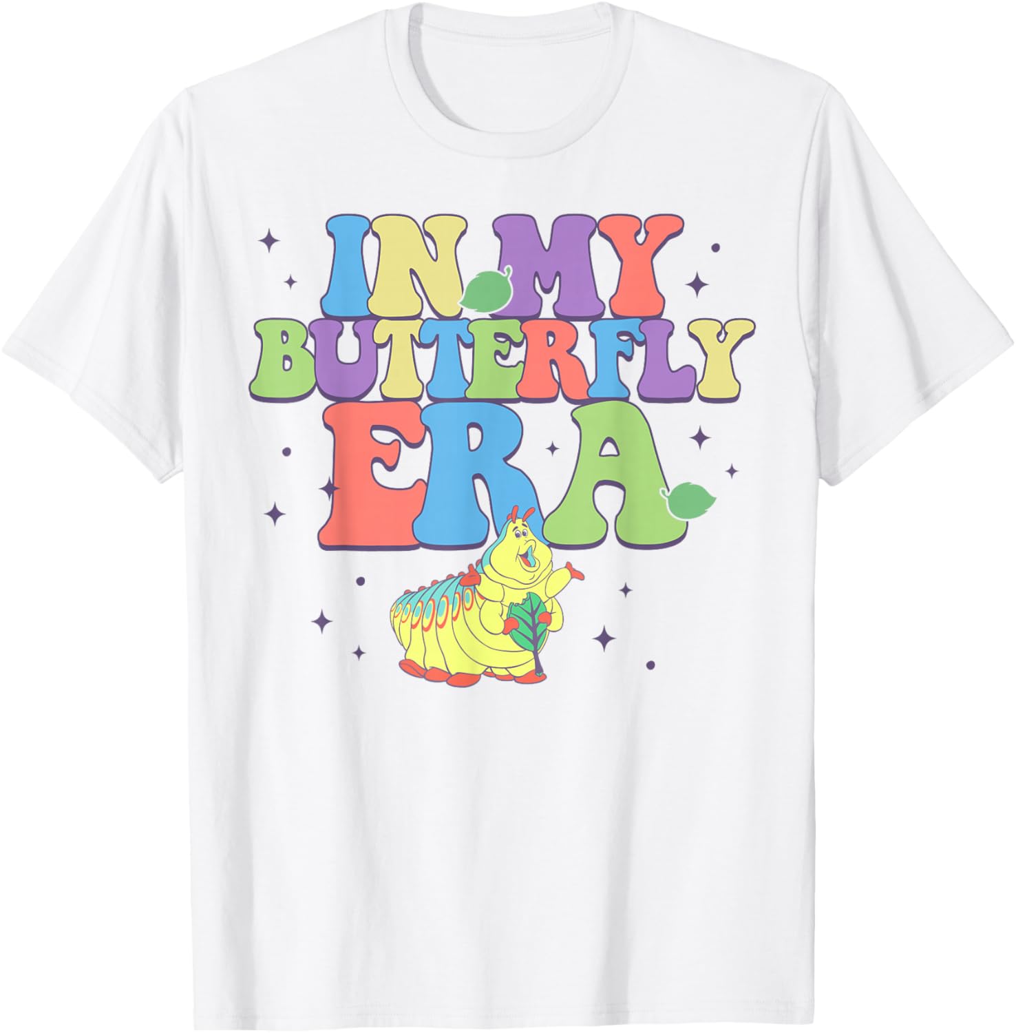 Disney Pixar A Bug's Life Heimlich in My Butterfly Era T-Shirt - T-Shirt | White