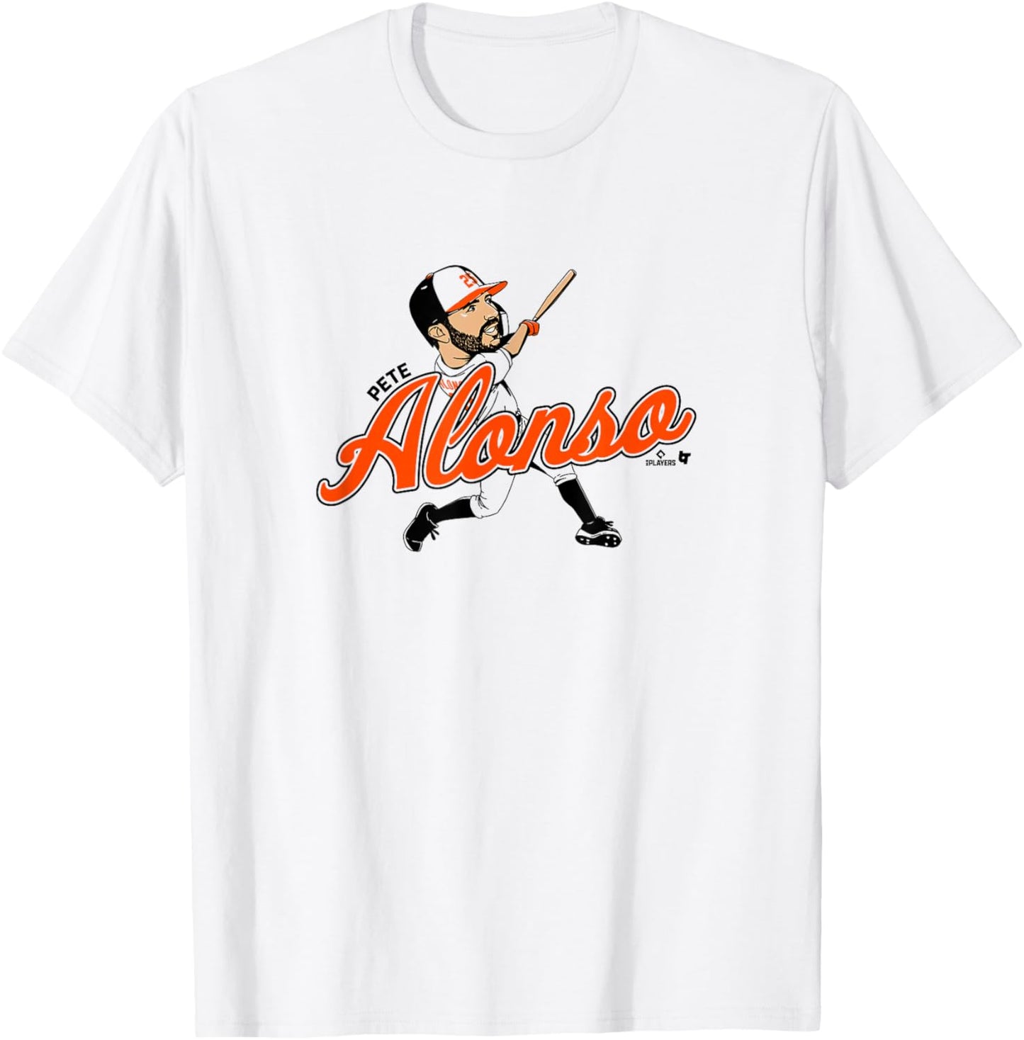 Pete Alonso - Caricature - Baltimore Baseball T-Shirt - T-Shirt | White