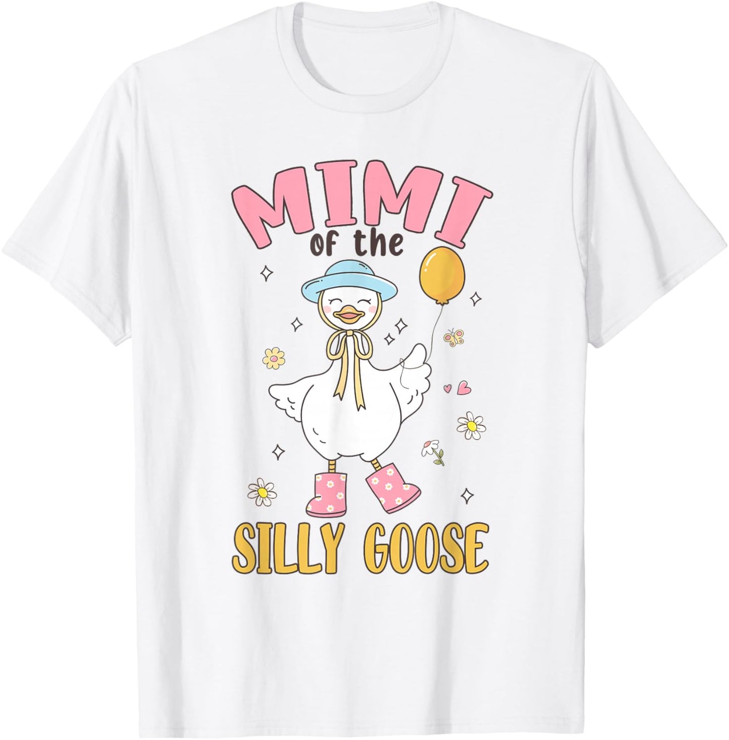 Mimi of The Silly Goose First Birthday Family Matching T-Shirt - T-Shirt | White