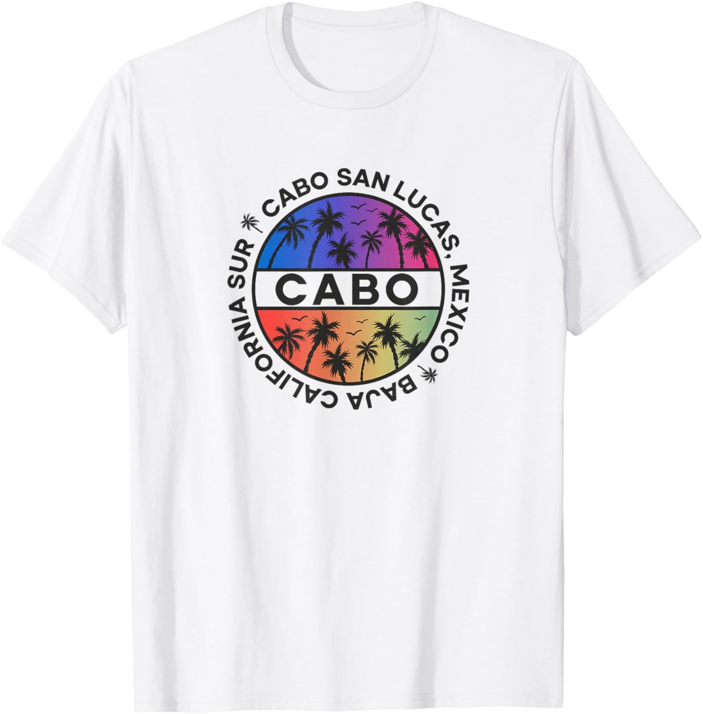 Cabo San Lucas Retro Souvenirs T-Shirt - T-Shirt | White