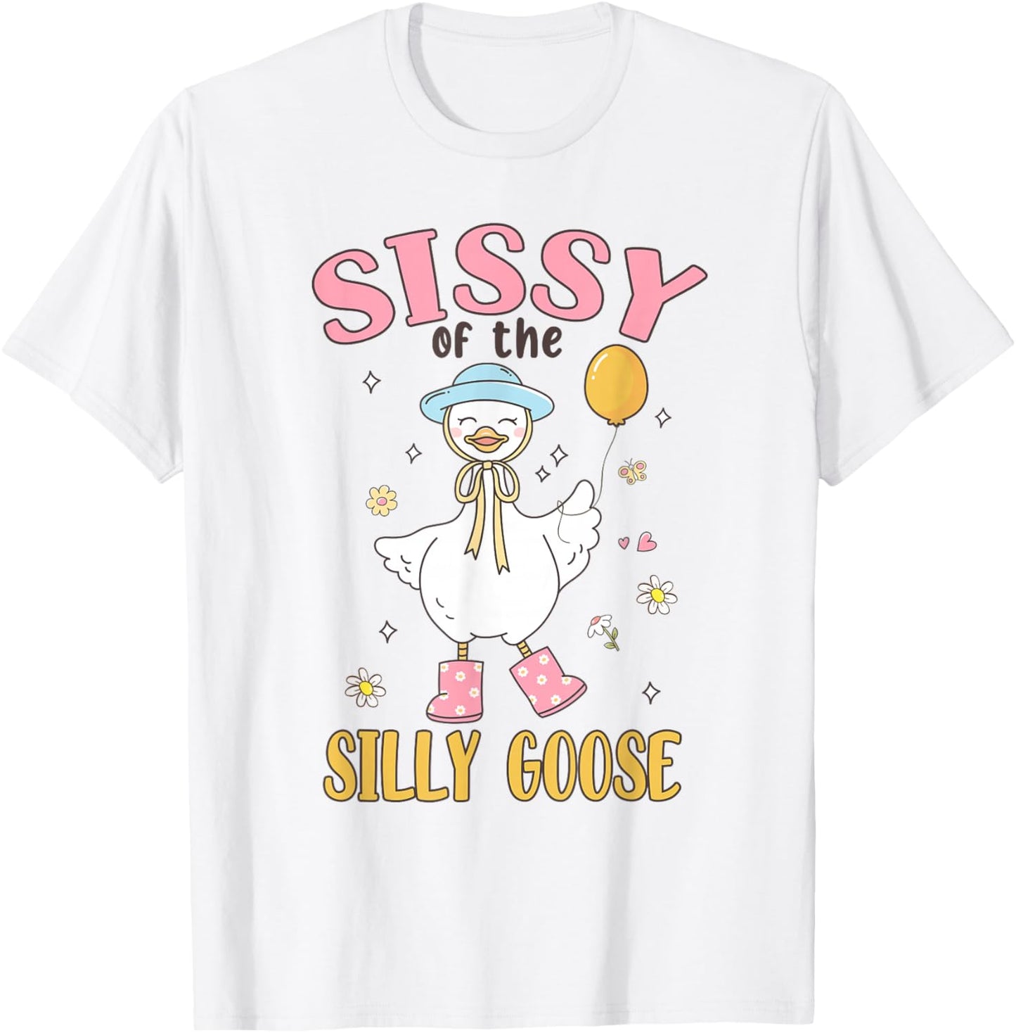 Sissy of The Silly Goose First Birthday Family Matching T-Shirt - T-Shirt | White