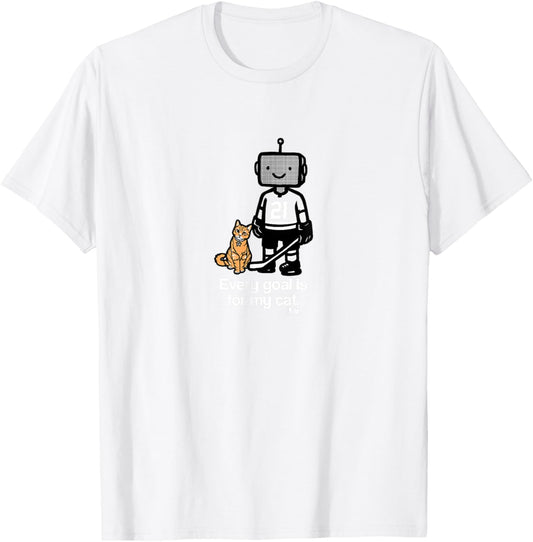 Jason Robertson - Every Goal is for My Cat - Dallas Hockey T-Shirt - T-Shirt | White