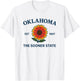 Oklahoma Flower T-Shirt - T-Shirt | White