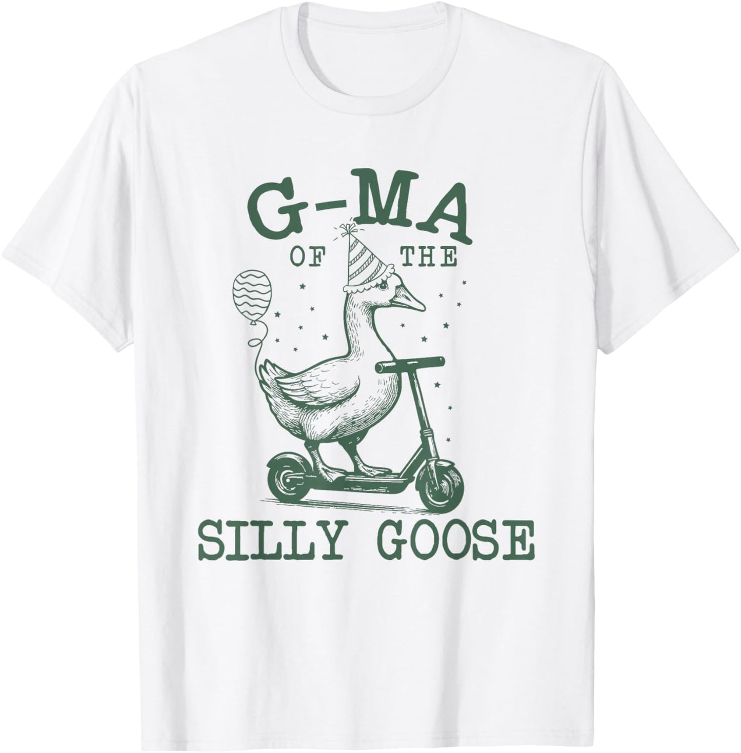 G Ma of The Silly Goose First Birthday Family Matching T-Shirt - T-Shirt | White