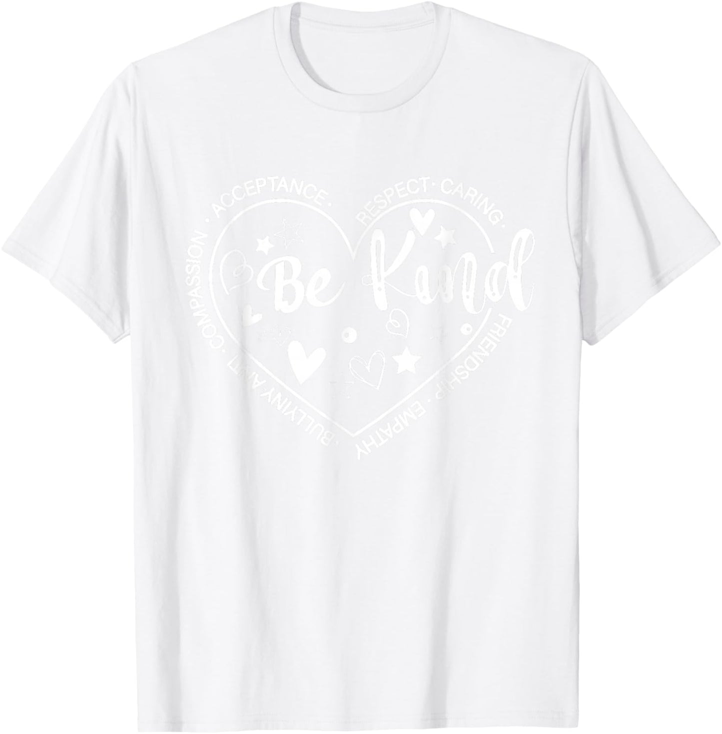 Unity Day No Bullying Orange Anti Bullying Teachers Kids T-Shirt - T-Shirt | White