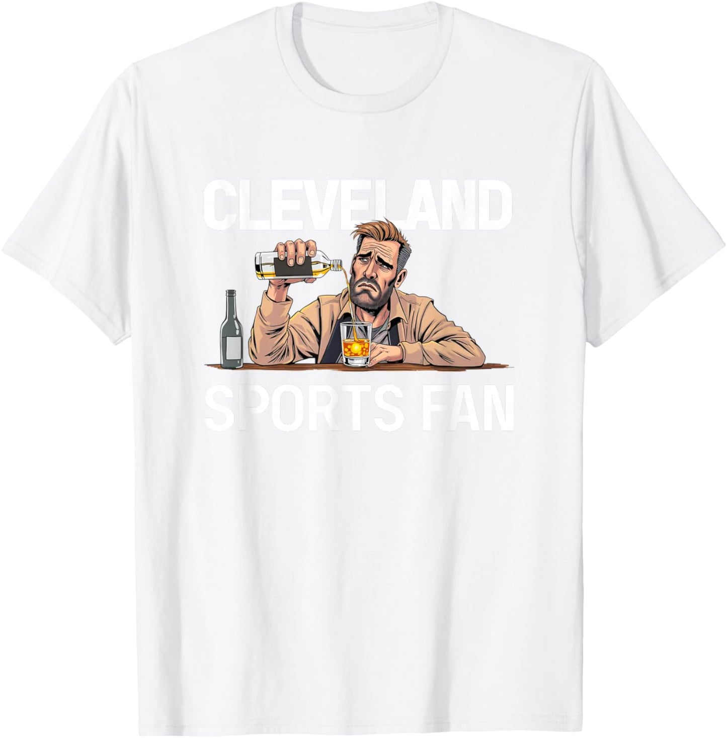 Funny Cleveland Sports T-Shirt - T-Shirt | White