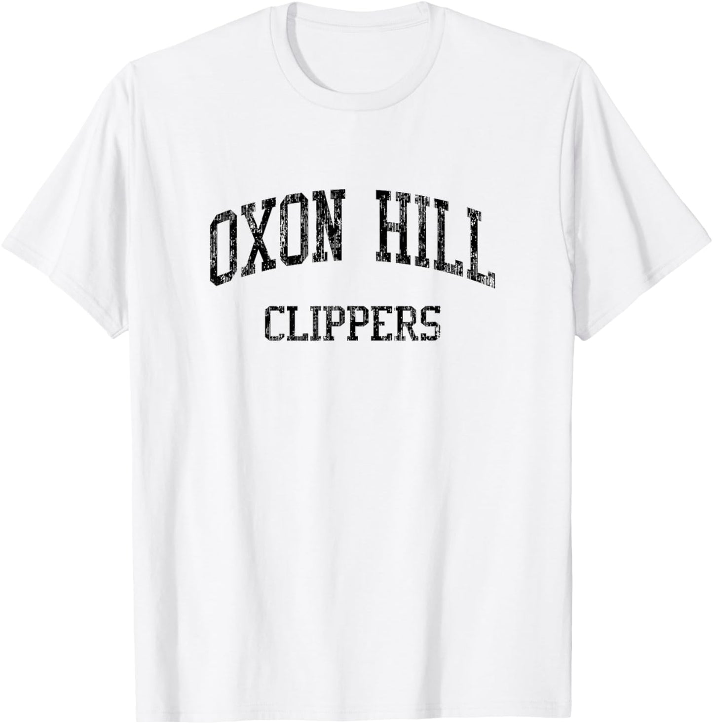 Oxon Hill High School HS Oxon Hill MD Vintage Sports T-Shirt - T-Shirt | White