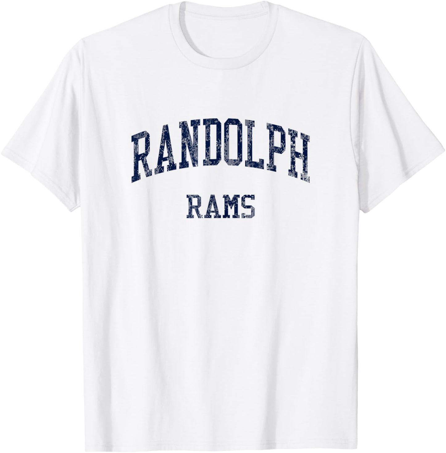 Randolph High School HS Randolph NJ Vintage Sports T-Shirt - T-Shirt | White