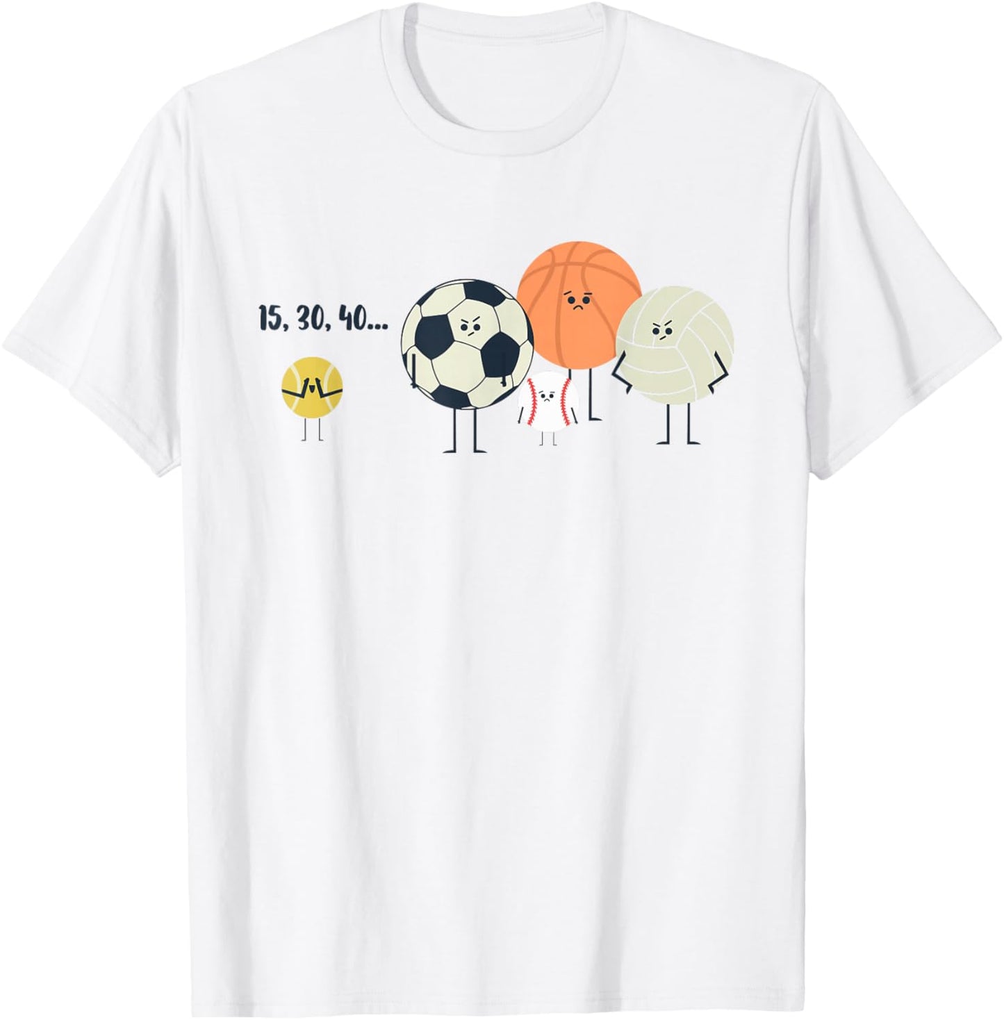 Sports Joke - Funny Sports Design Sports Match Tournament T-Shirt - T-Shirt | White