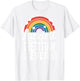 Luckiest Dietitian Ever St Patricks Day Rainbow Shamrock T-Shirt - T-Shirt | White