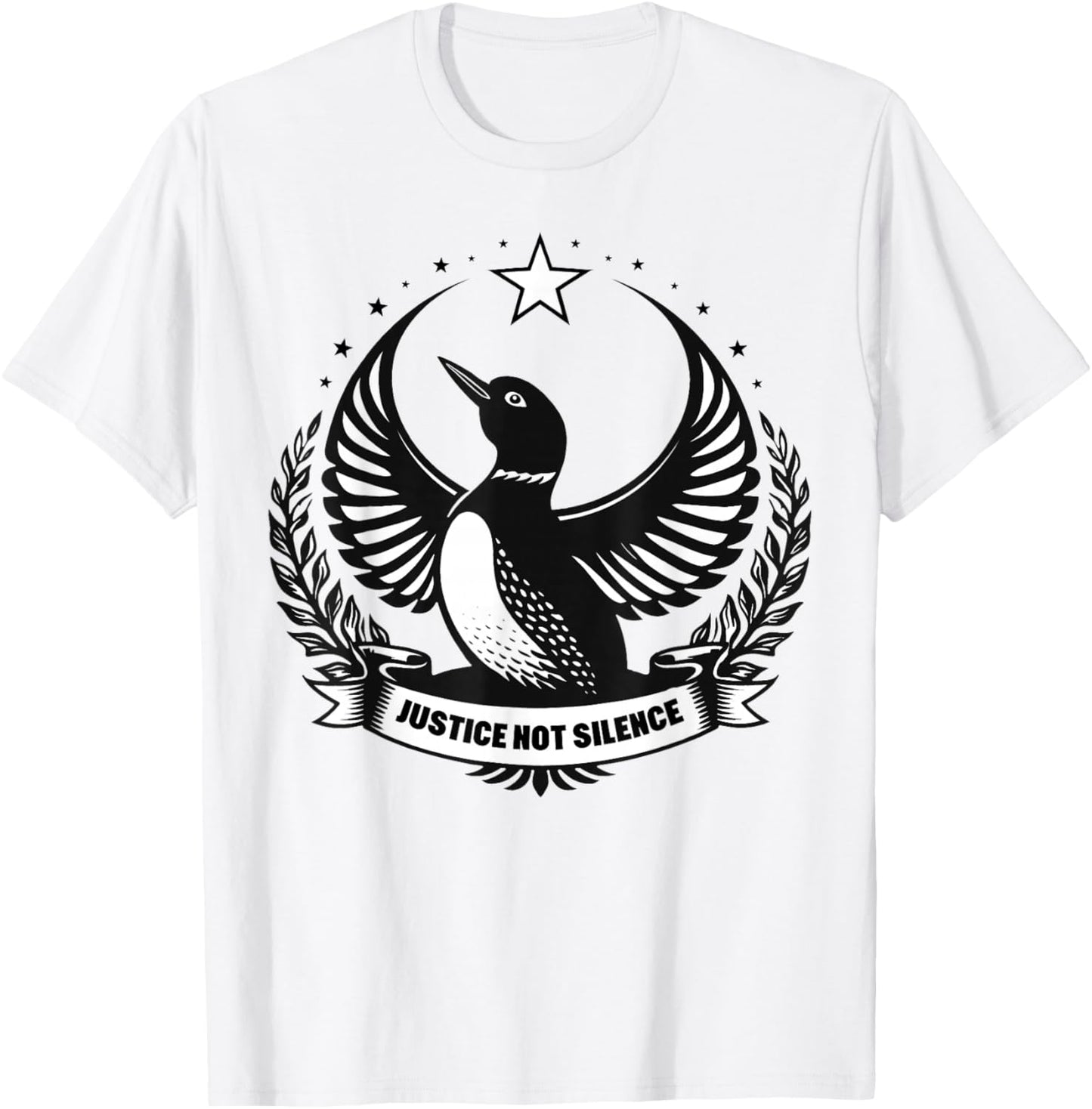 Minnesota Rebel Alliance Political MN Loon Resist T-Shirt - T-Shirt | White