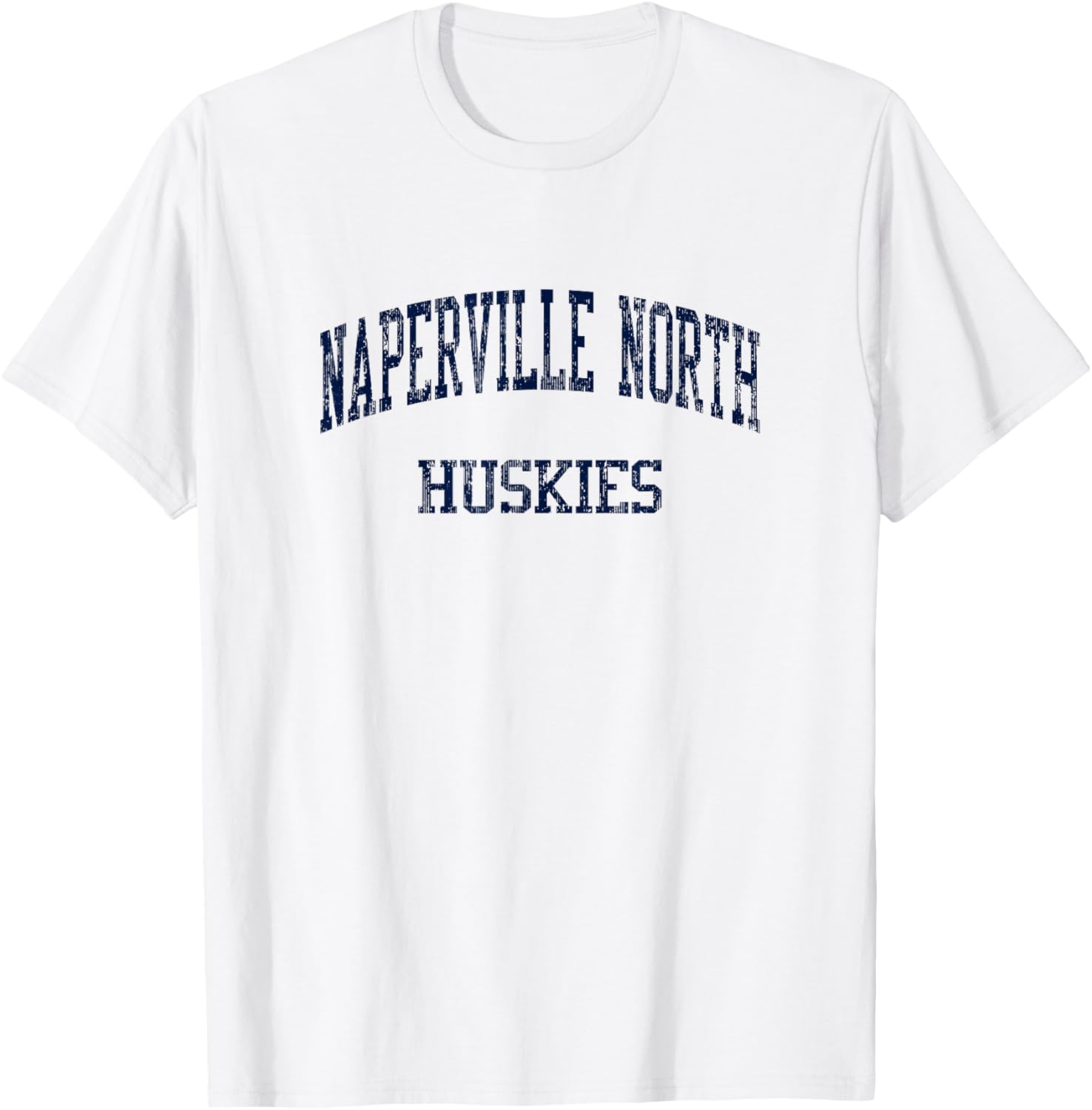 Naperville North High School HS Naperville IL Vintage Sports T-Shirt - T-Shirt | White