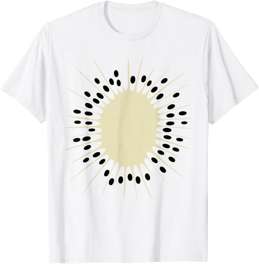 Kiwi Shirt Adult Men Women Kids Fruit Green Kiwi Costume T-Shirt - T-Shirt | White