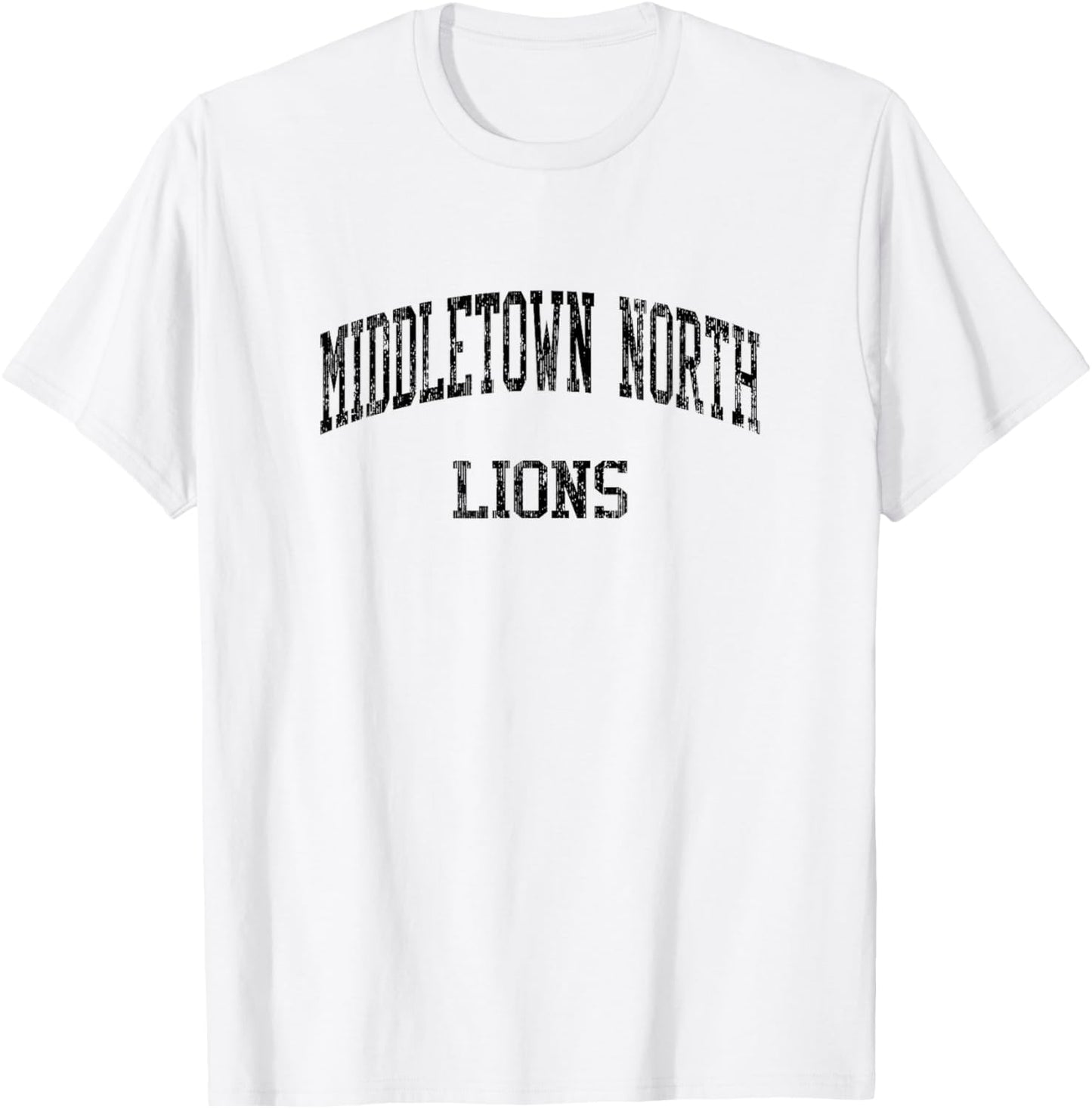 Middletown North High School HS Middletown NJ Vintage Sports T-Shirt - T-Shirt | White