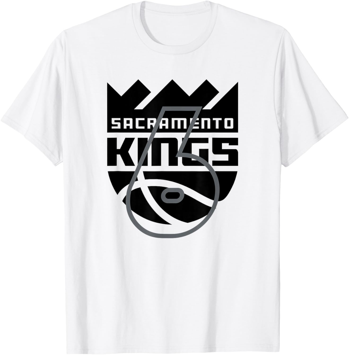 NBA Official Sacramento Kings 6-7 Craze Attack T-Shirt - T-Shirt | White